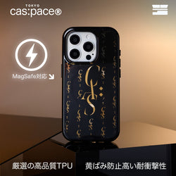 cas:pace 24S/S「ブラックゴールドcas:」携帯ケース - cas:pace 殼空間