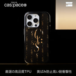 cas:pace 24S/S「ブラックゴールドcas:」携帯ケース - cas:pace 殼空間