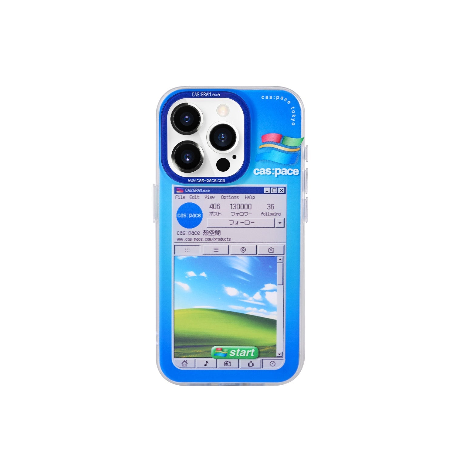 cas:pace 24S/S「CAS:GRAM.exe」携帯ケース - cas:pace 殼空間