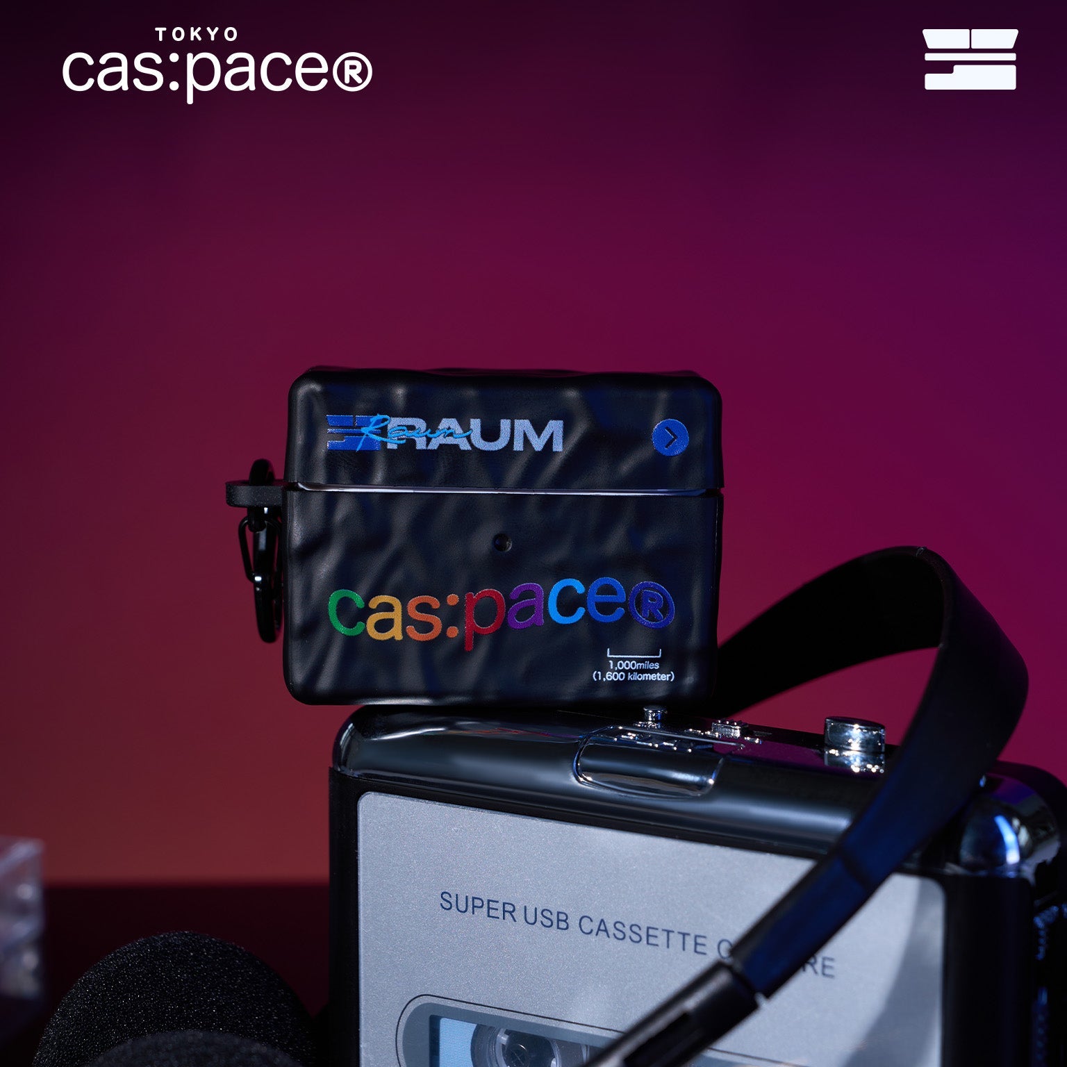 cas:pace 24S/S「cas:pace raum」AirPodsケース - cas:pace 殼空間