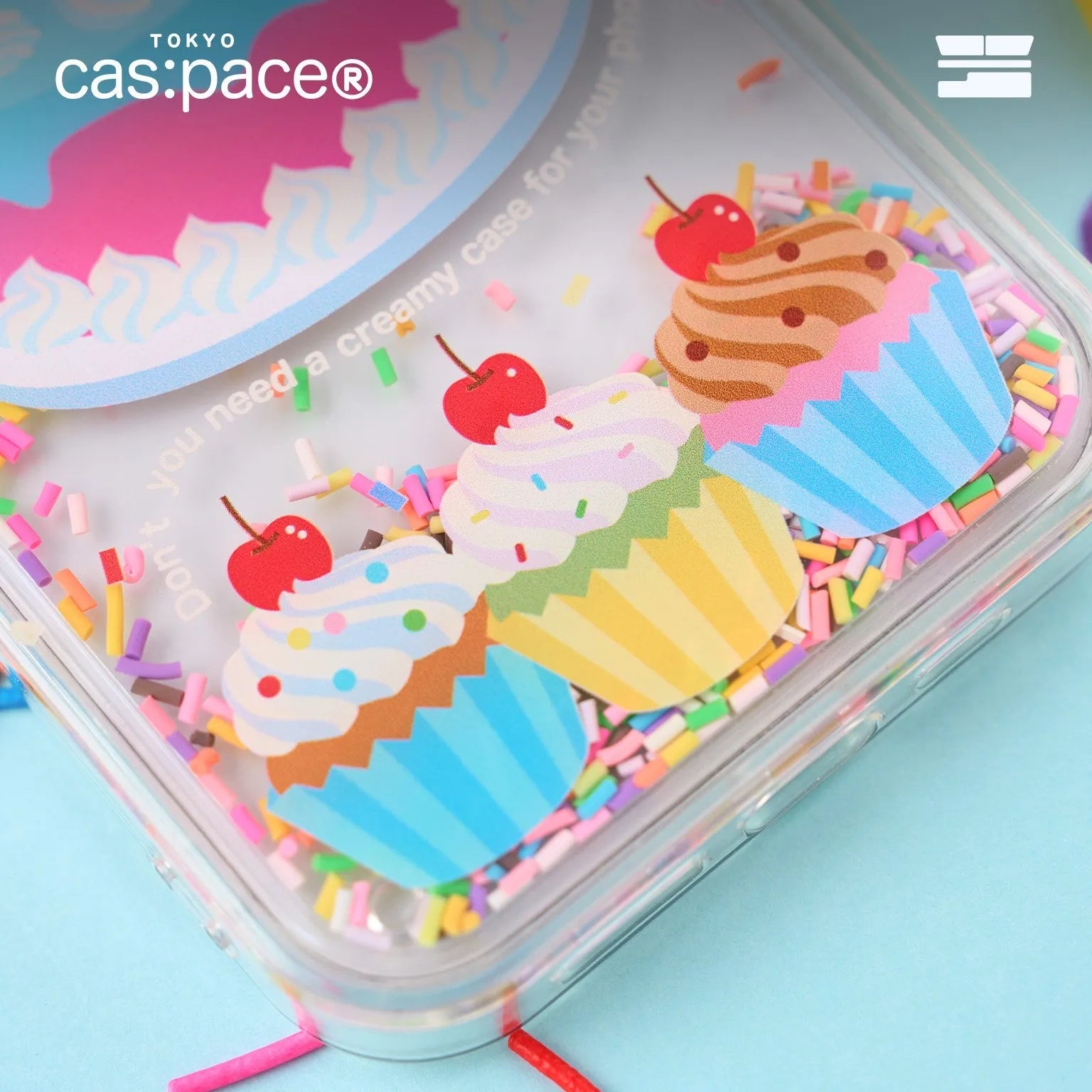 cas:pace 24S/S「creamy cake」流砂携帯ケース - cas:pace 殼空間