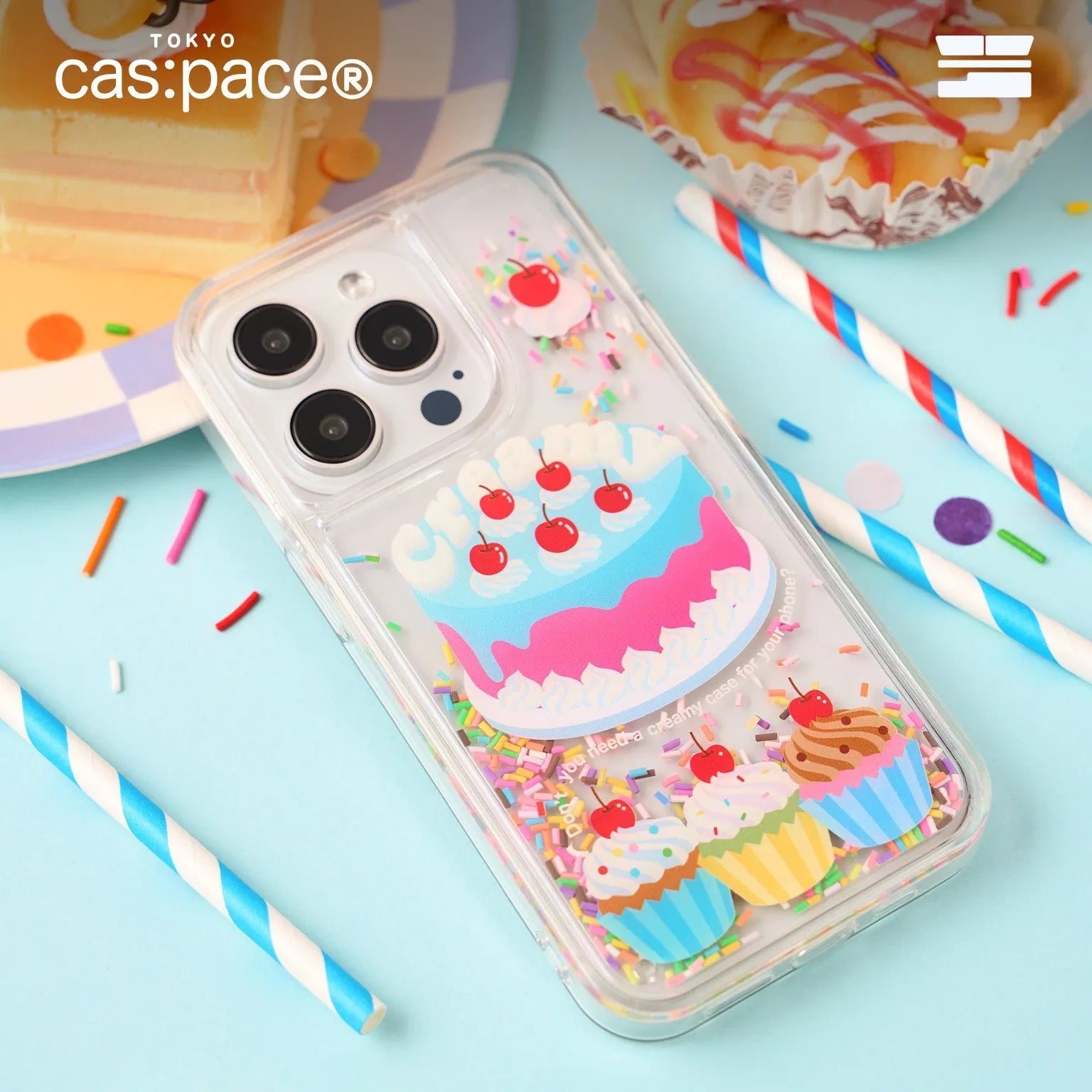 cas:pace 24S/S「creamy cake」流砂携帯ケース - cas:pace 殼空間