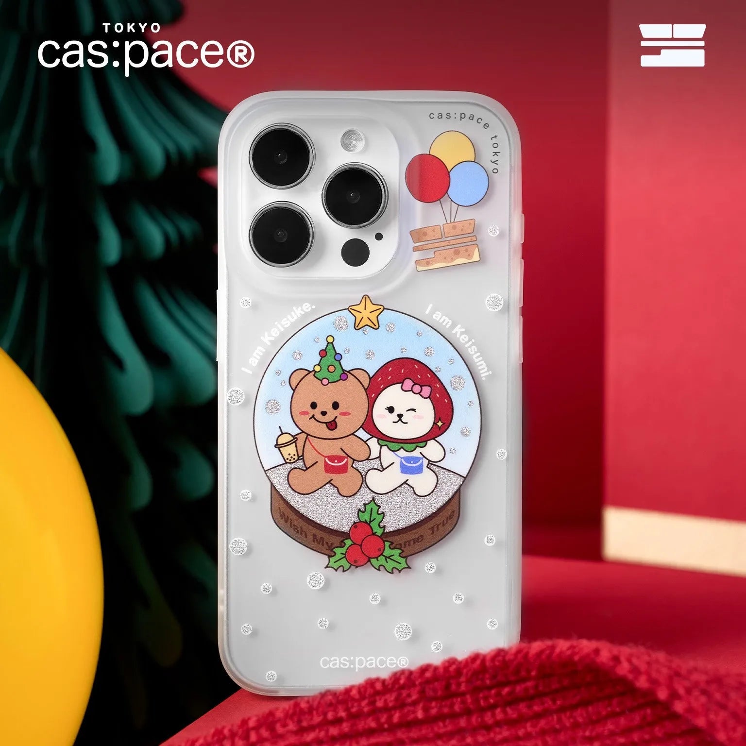 cas:pace 24S/S「keisuke&keisumi」携帯ケース - cas:pace 殼空間