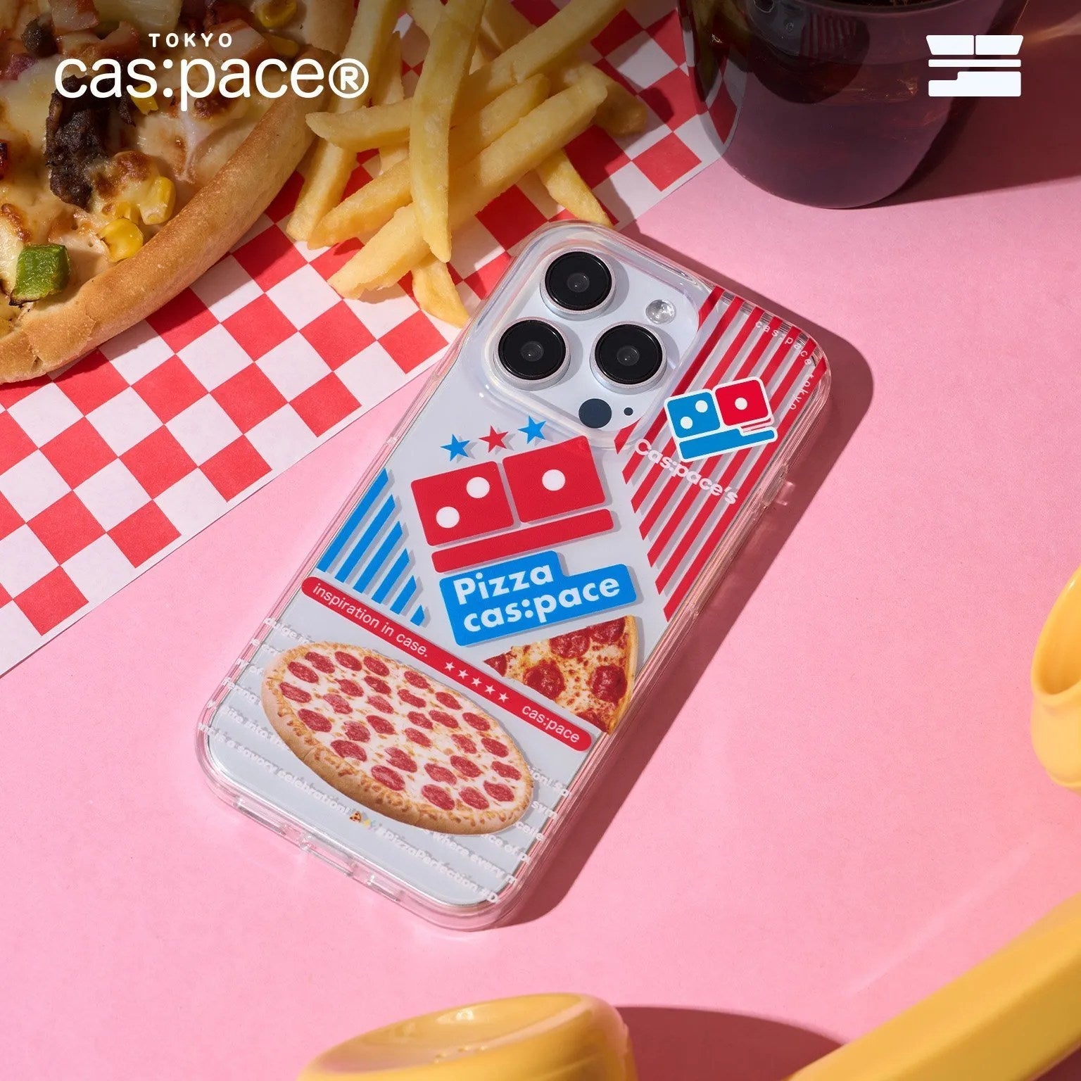 cas:pace 24S/S「pizza」携帯ケース - cas:pace 殼空間