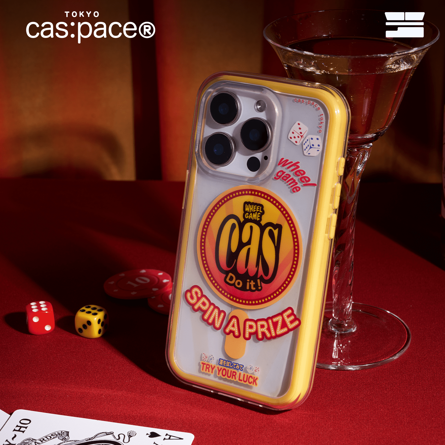 cas:pace 24S/S「spin a prize」携帯ケース - cas:pace 殼空間