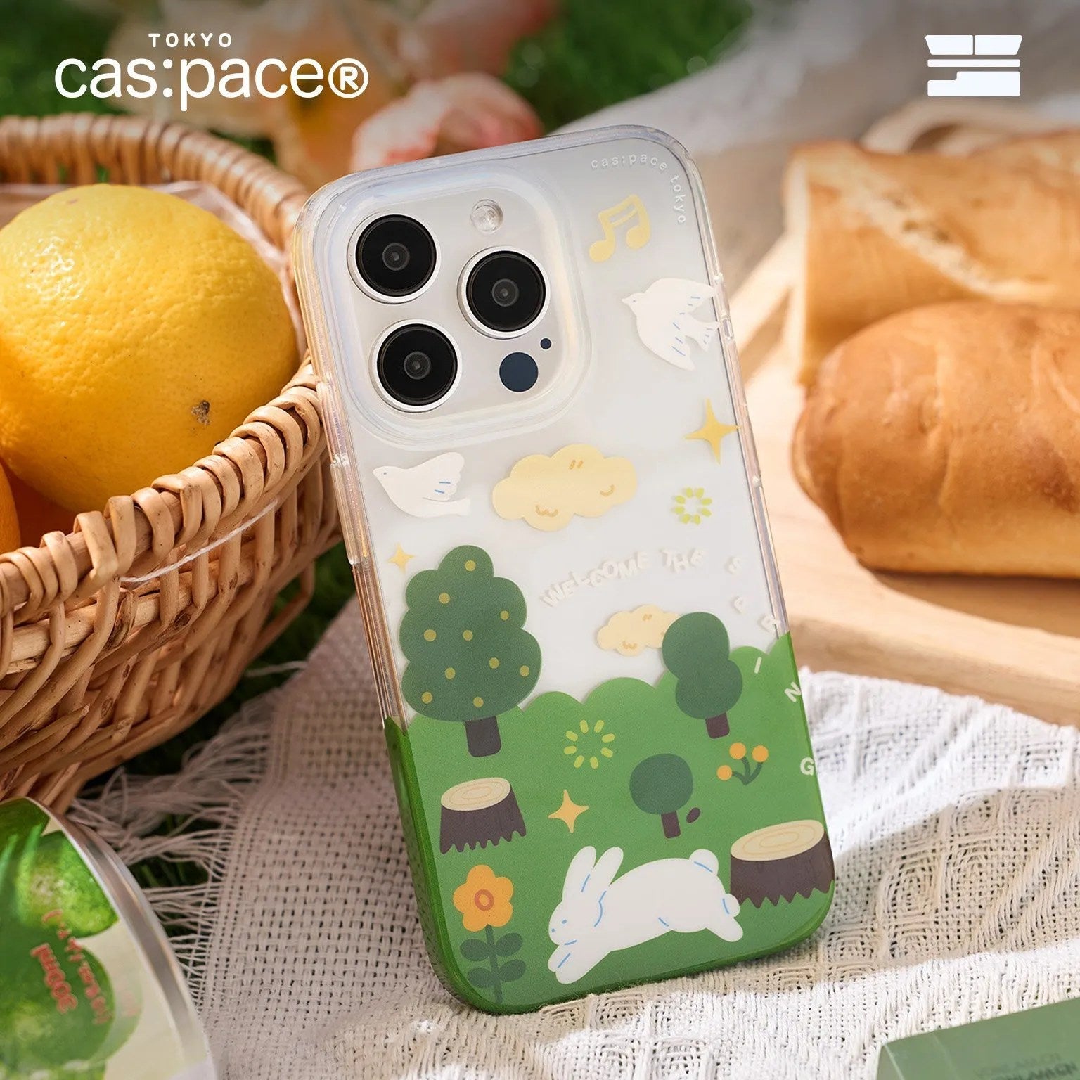 cas:pace 24S/S「spring outing」携帯ケース - cas:pace 殼空間
