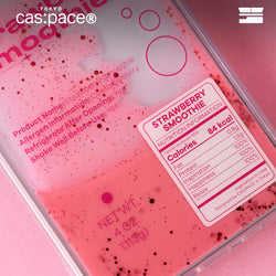 cas:pace 24S/S「Strawberry Smoothie」流れる携帯ケース - cas:pace 殼空間