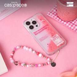 cas:pace 24S/S「Strawberry Smoothie」流れる携帯ケース - cas:pace 殼空間