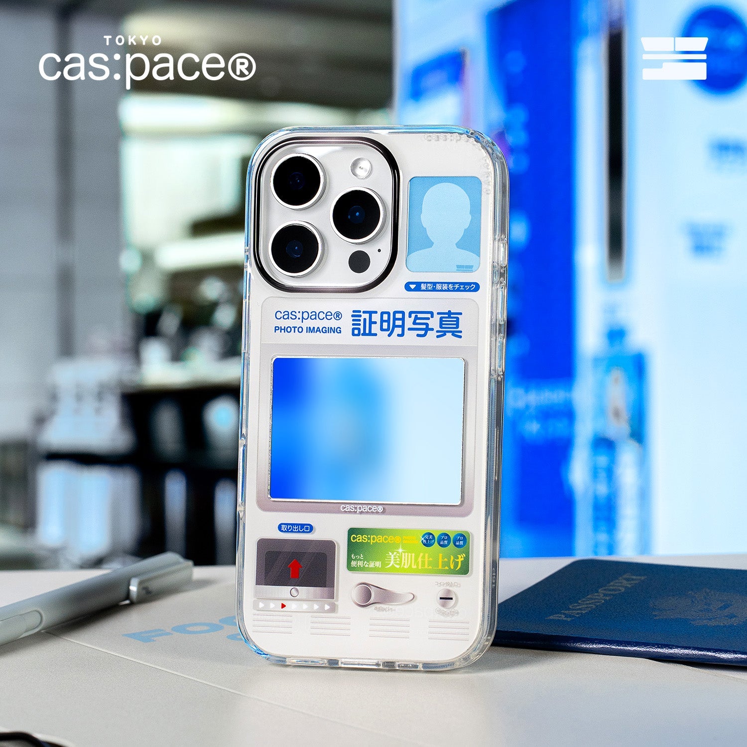 cas:pace 25A/W 「証明写真」携帯ケース - cas:pace 殼空間