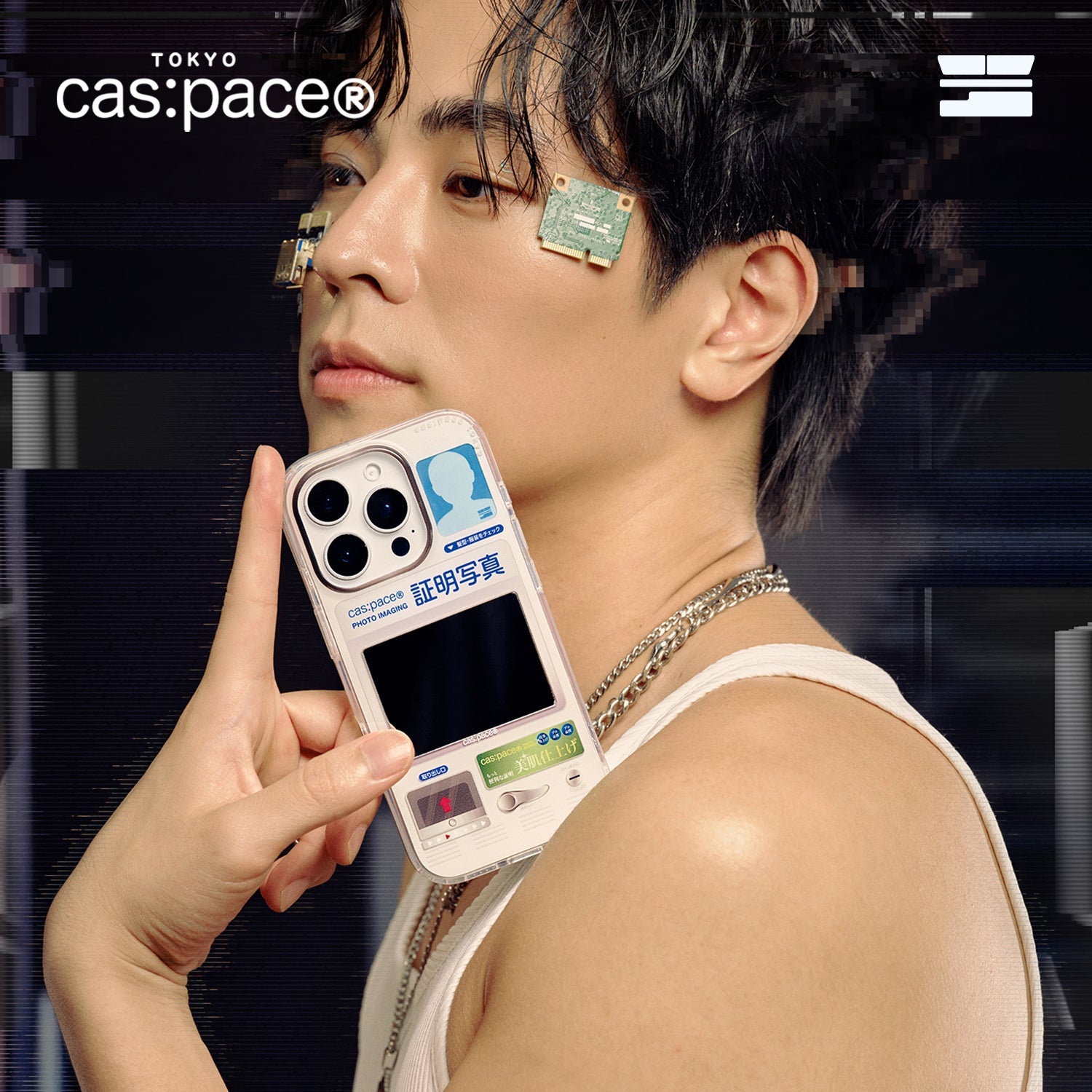 cas:pace 25A/W 「証明写真」携帯ケース - cas:pace 殼空間