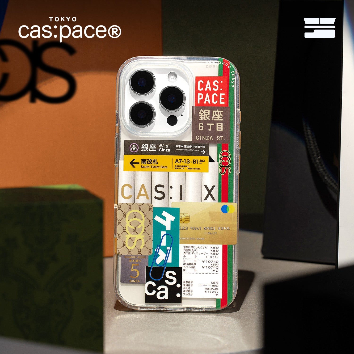 cas:pace 25A/W 「銀座」携帯ケース - cas:pace 殼空間