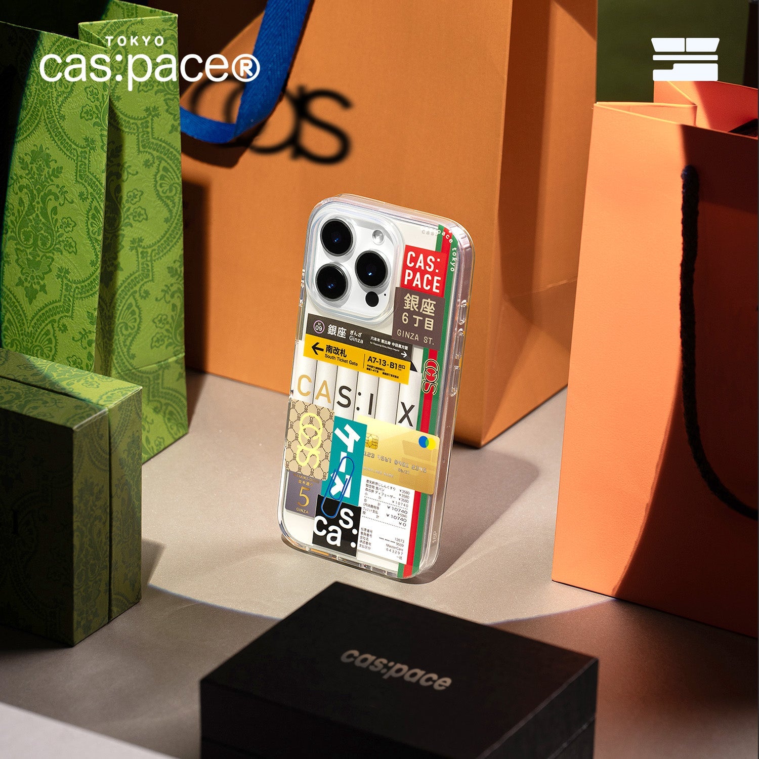 cas:pace 25A/W 「銀座」携帯ケース - cas:pace 殼空間