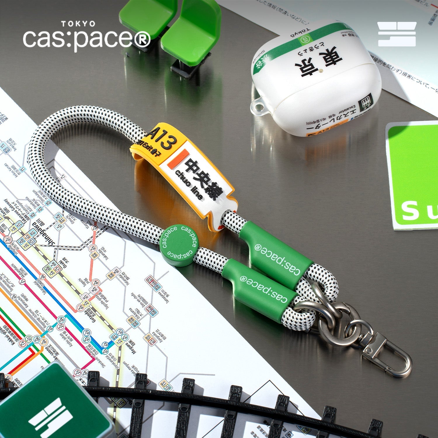 cas:pace 25A/W「東京」携帯ストラップ - cas:pace 殼空間