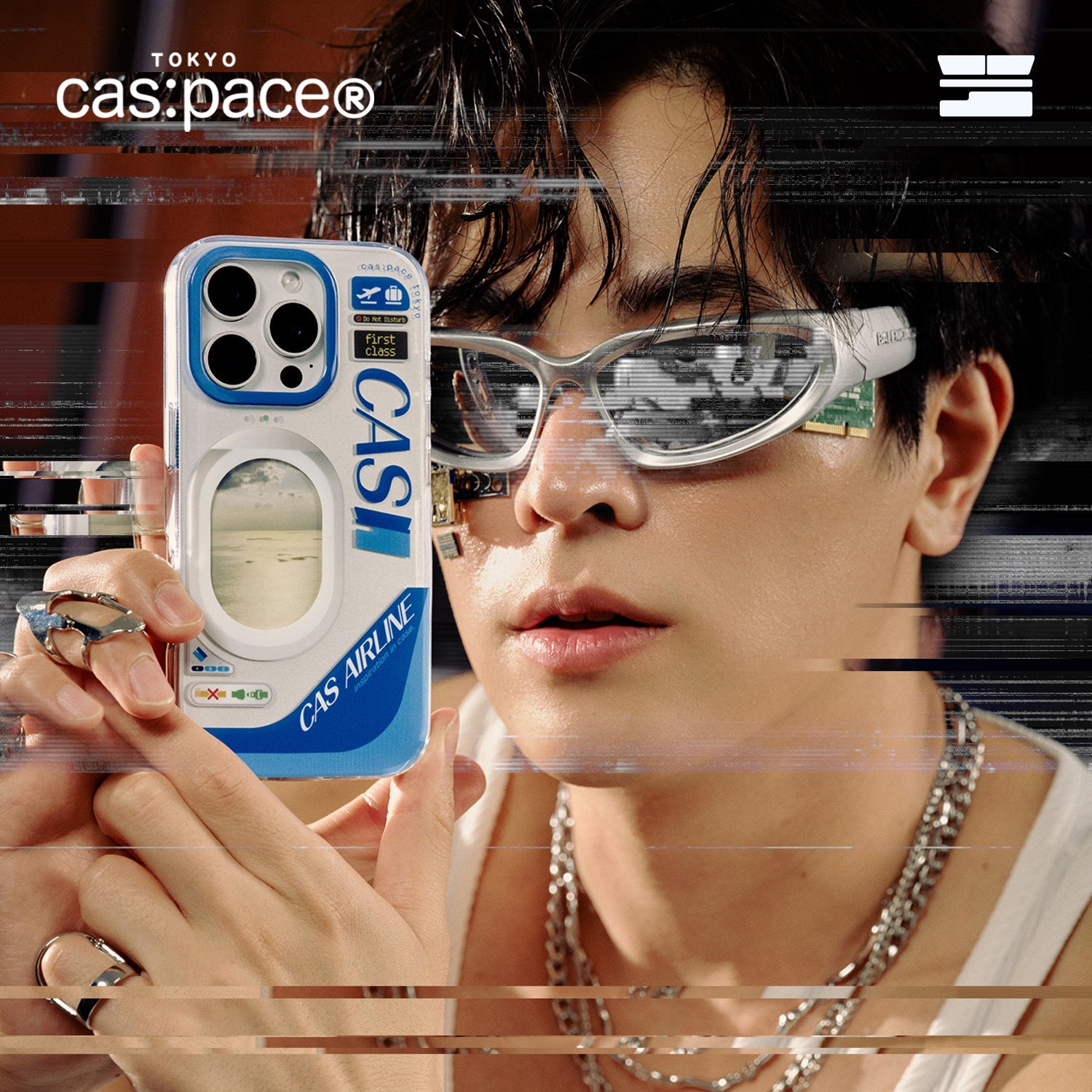 cas:pace 25A/W 「cas:airline」携帯ケース - cas:pace 殼空間