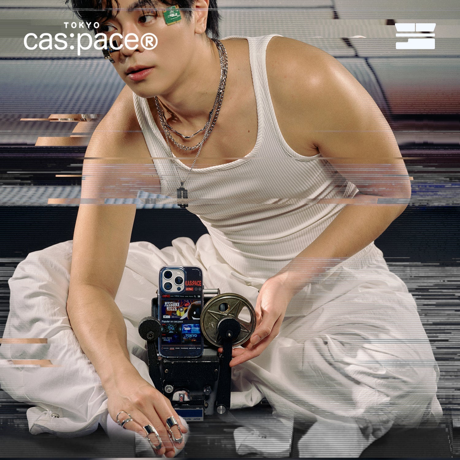 cas:pace 25A/W 「cas:paceストリーミング」携帯ケース - cas:pace 殼空間