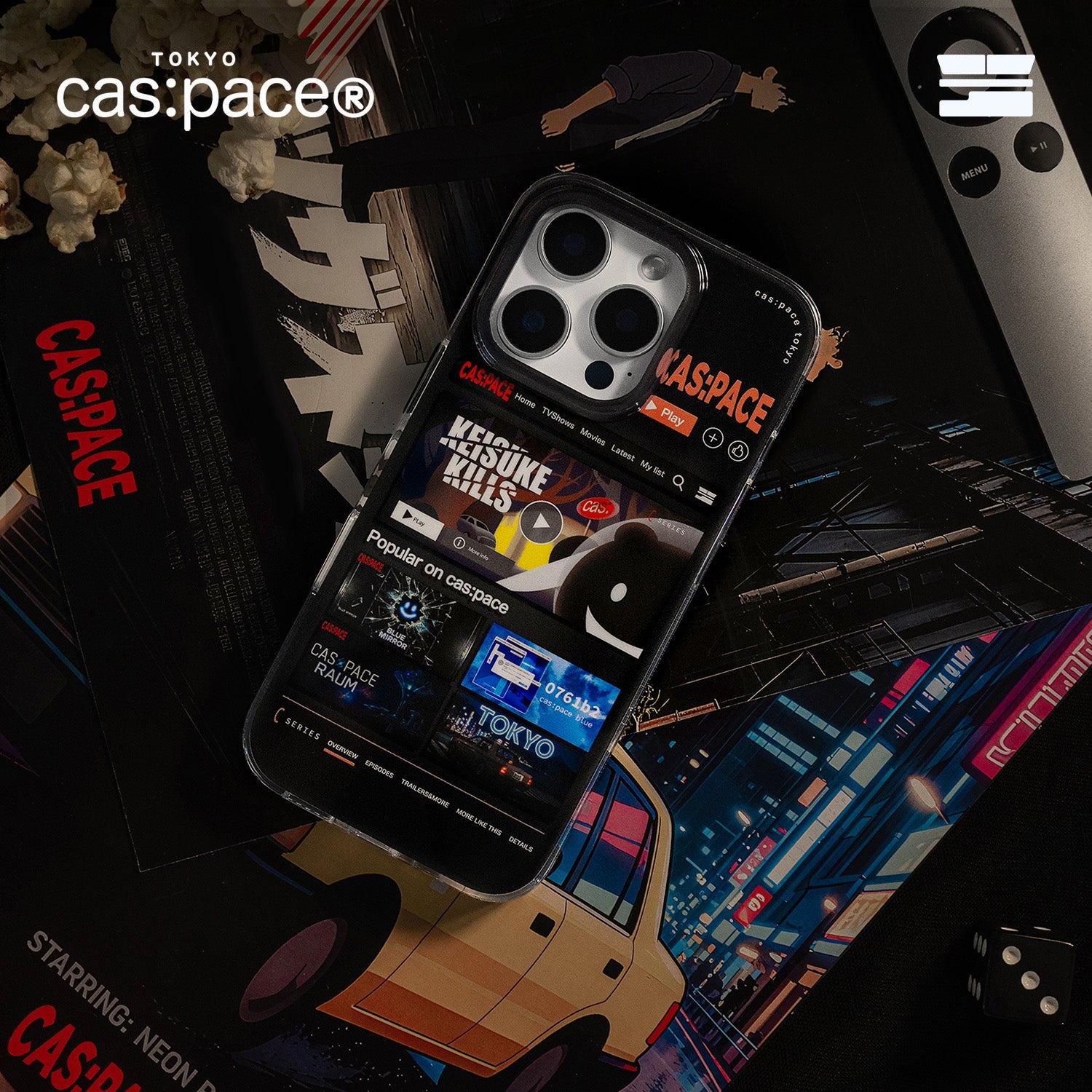 cas:pace 25A/W 「cas:paceストリーミング」携帯ケース - cas:pace 殼空間