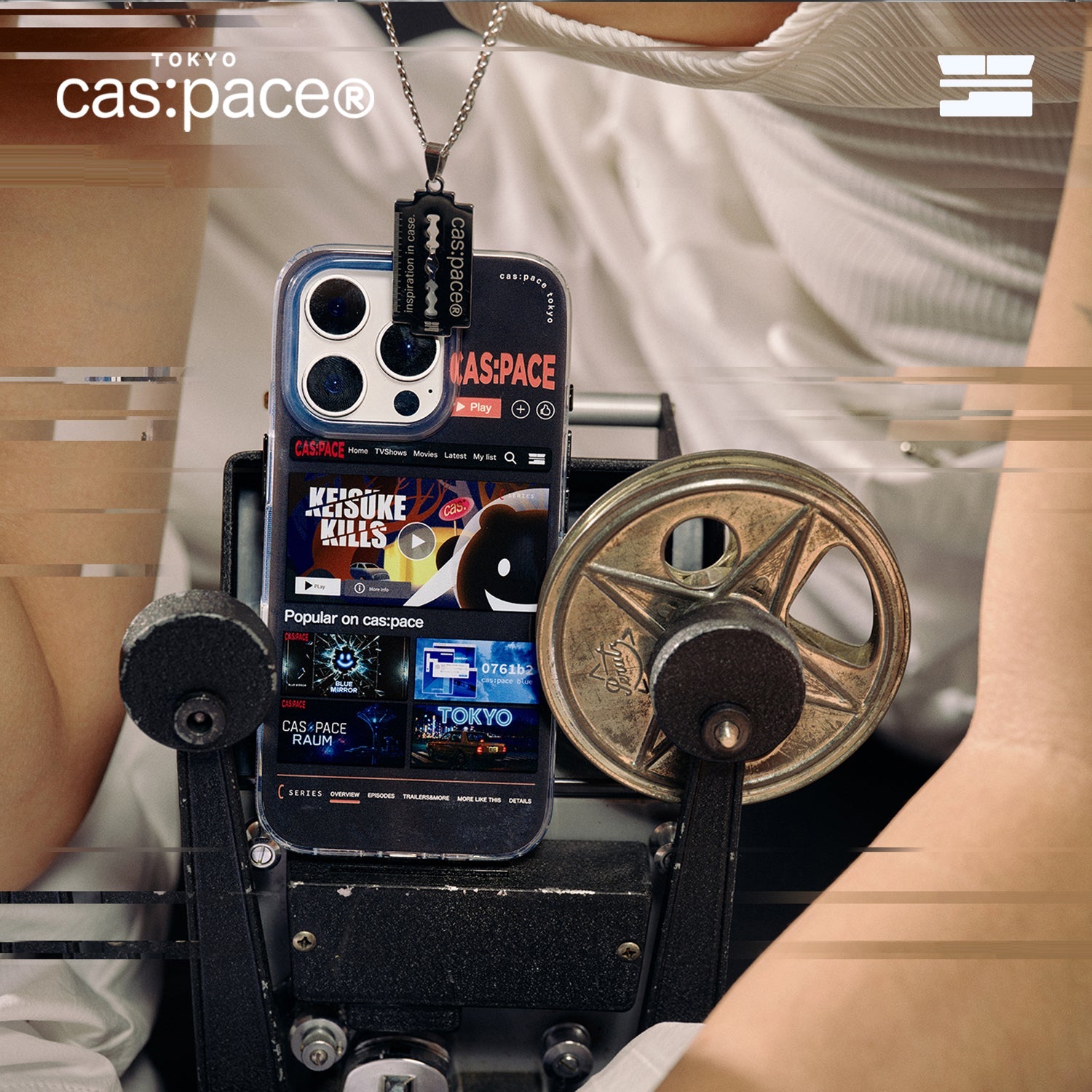 cas:pace 25A/W 「cas:paceストリーミング」携帯ケース - cas:pace 殼空間