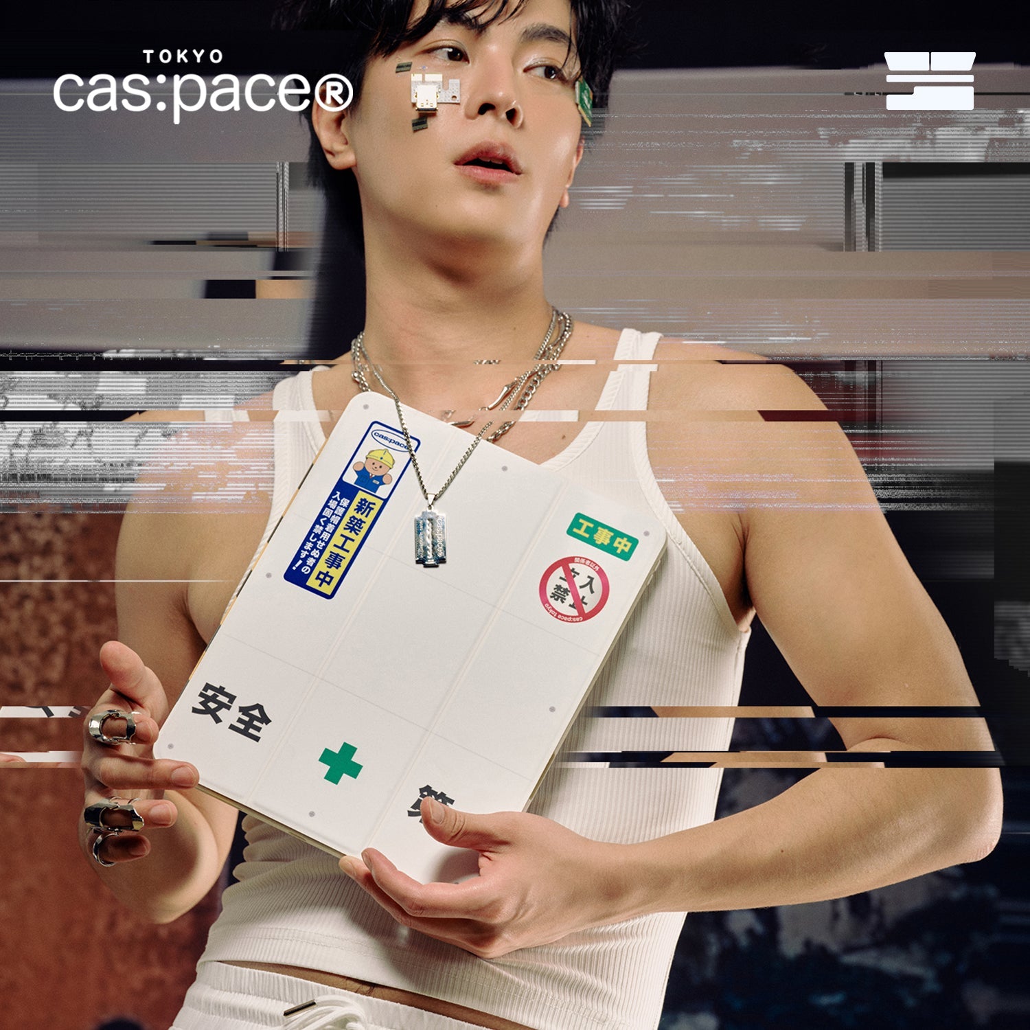 cas:pace 25A/W 「工事中」iPadケース - cas:pace 殼空間