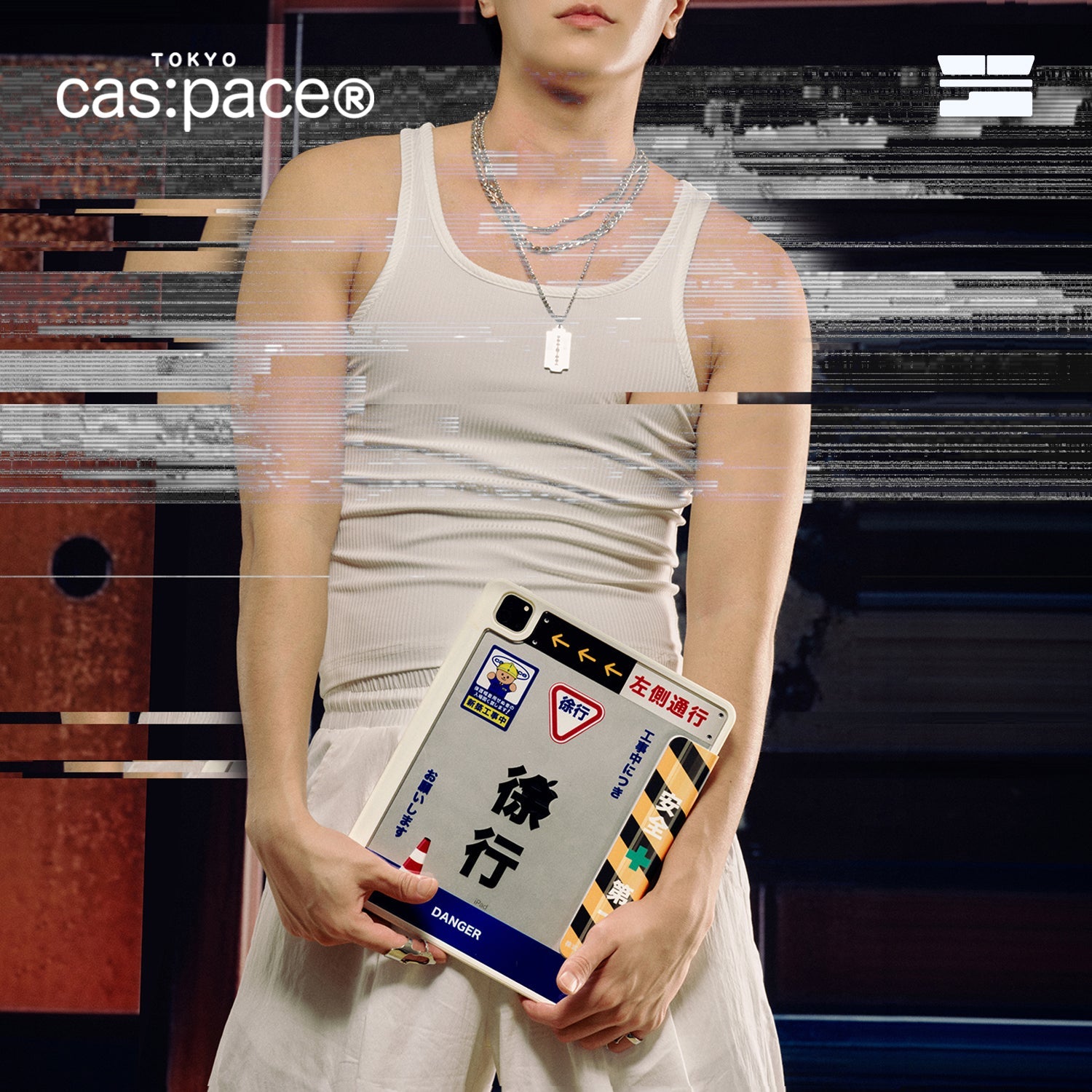 cas:pace 25A/W 「工事中」iPadケース - cas:pace 殼空間