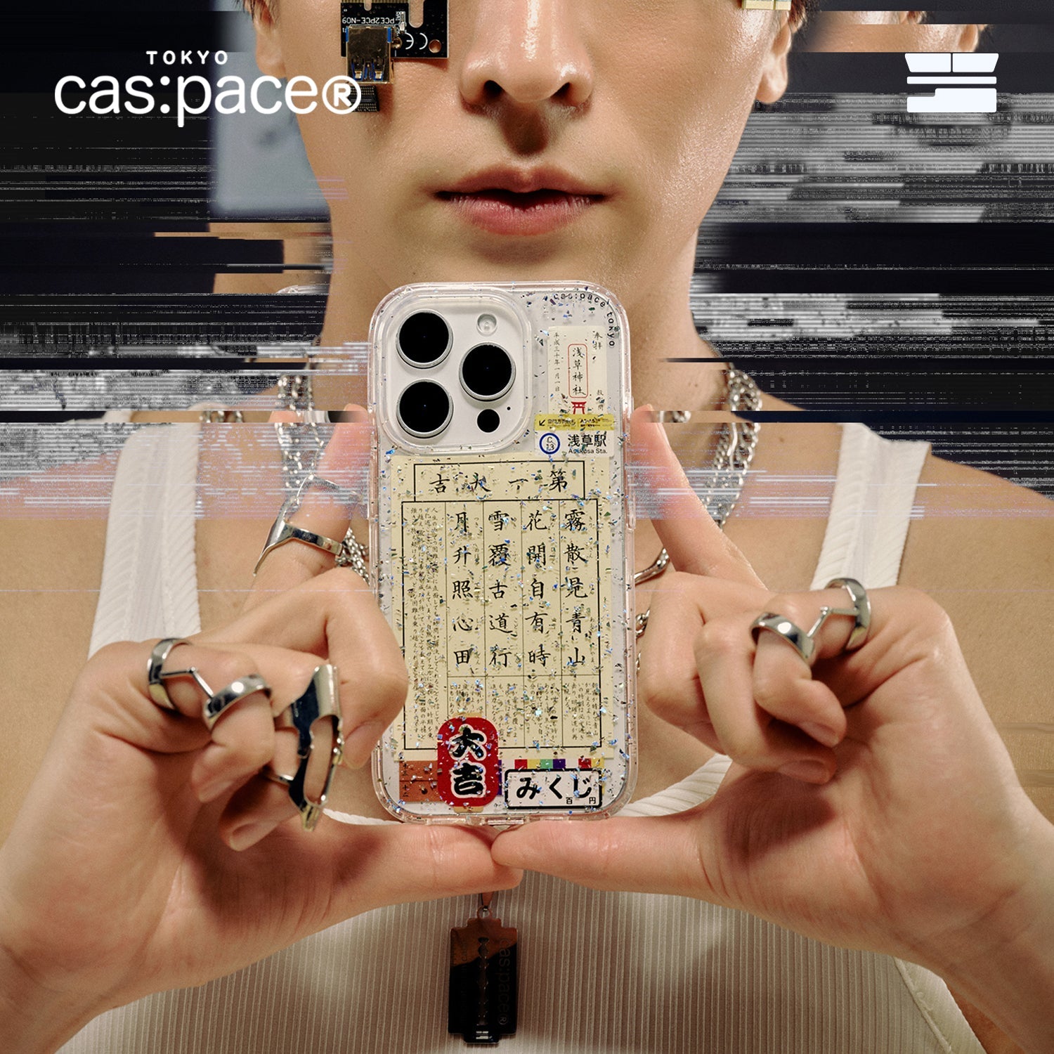 cas:pace 25A/W MagSafe対応「おみくじ」携帯ケース