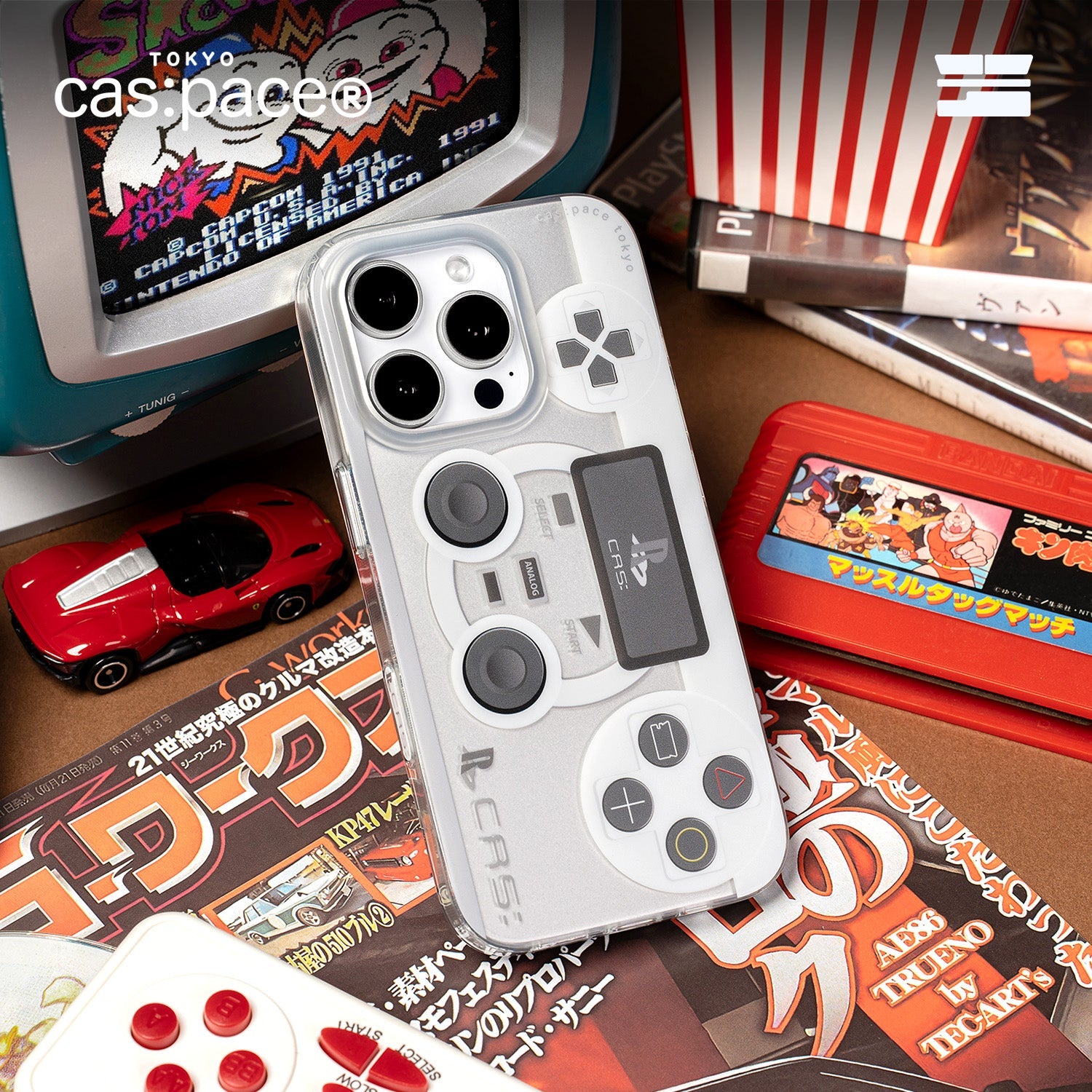 cas:pace 25A/W MagSafe対応「ゲームプレイヤー」携帯ケース - cas:pace 殼空間