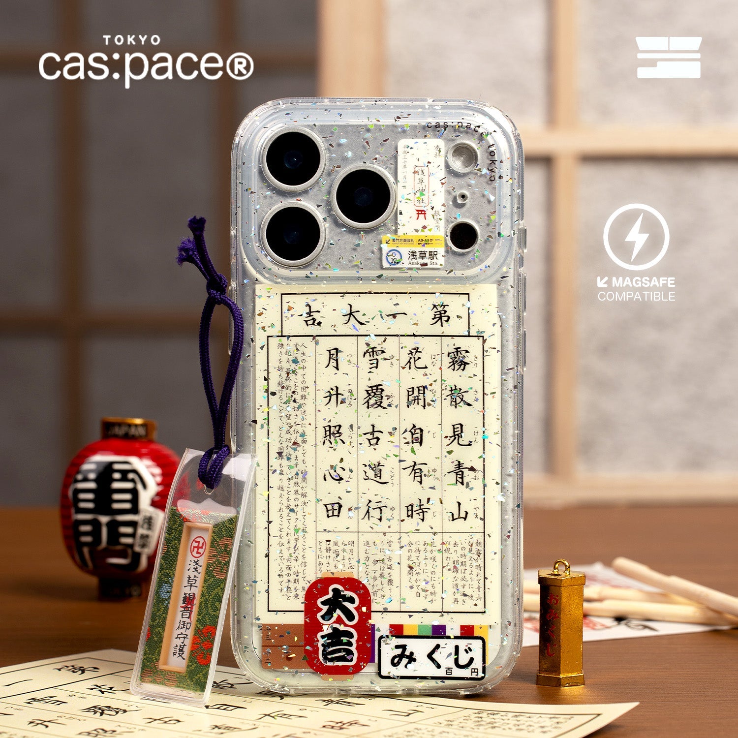 cas:pace 25A/W MagSafe対応「浅草寺」携帯ケース - cas:pace 殼空間