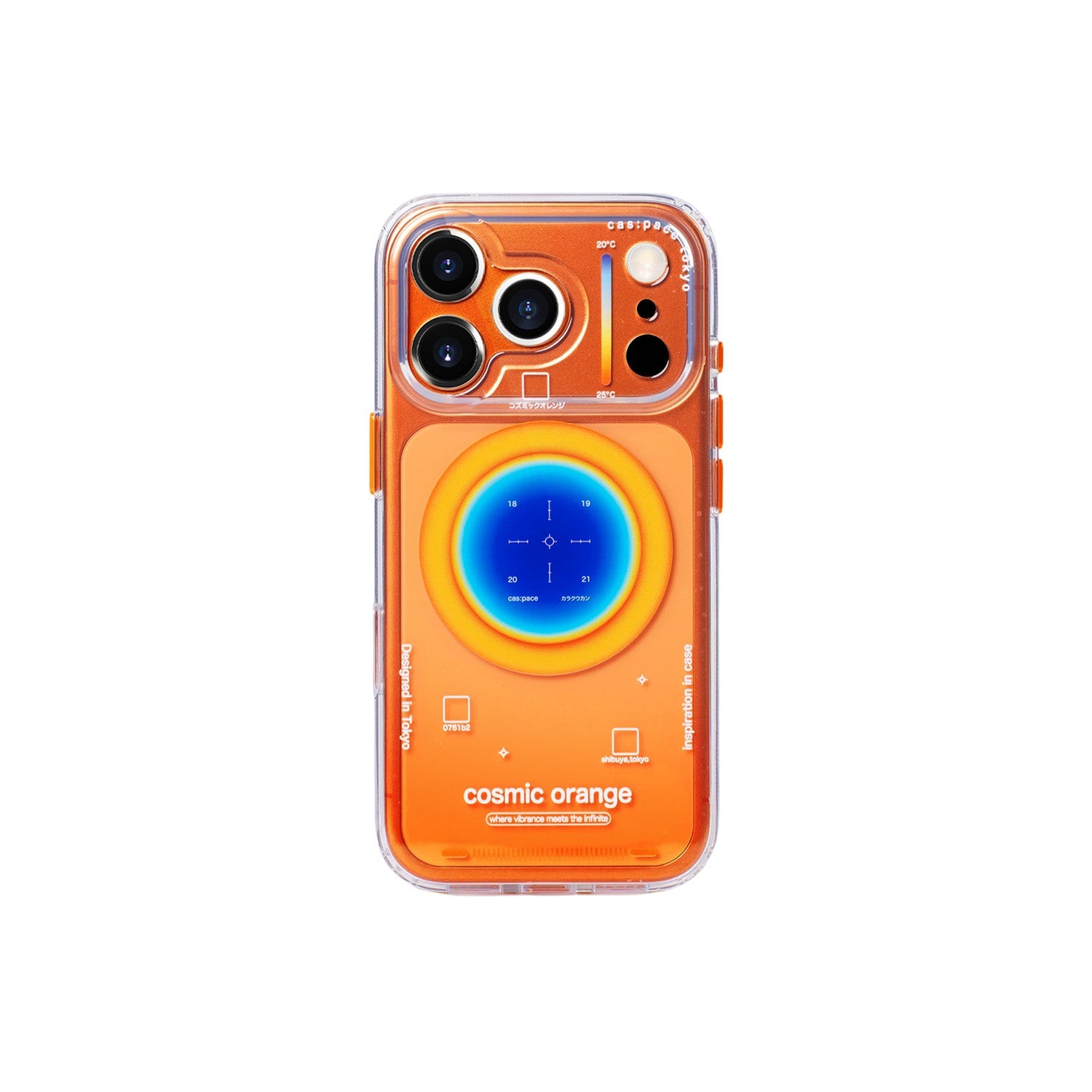 cas:pace 25A/W MagSafe対応「cosmic orange」携帯ケース - cas:pace 殼空間