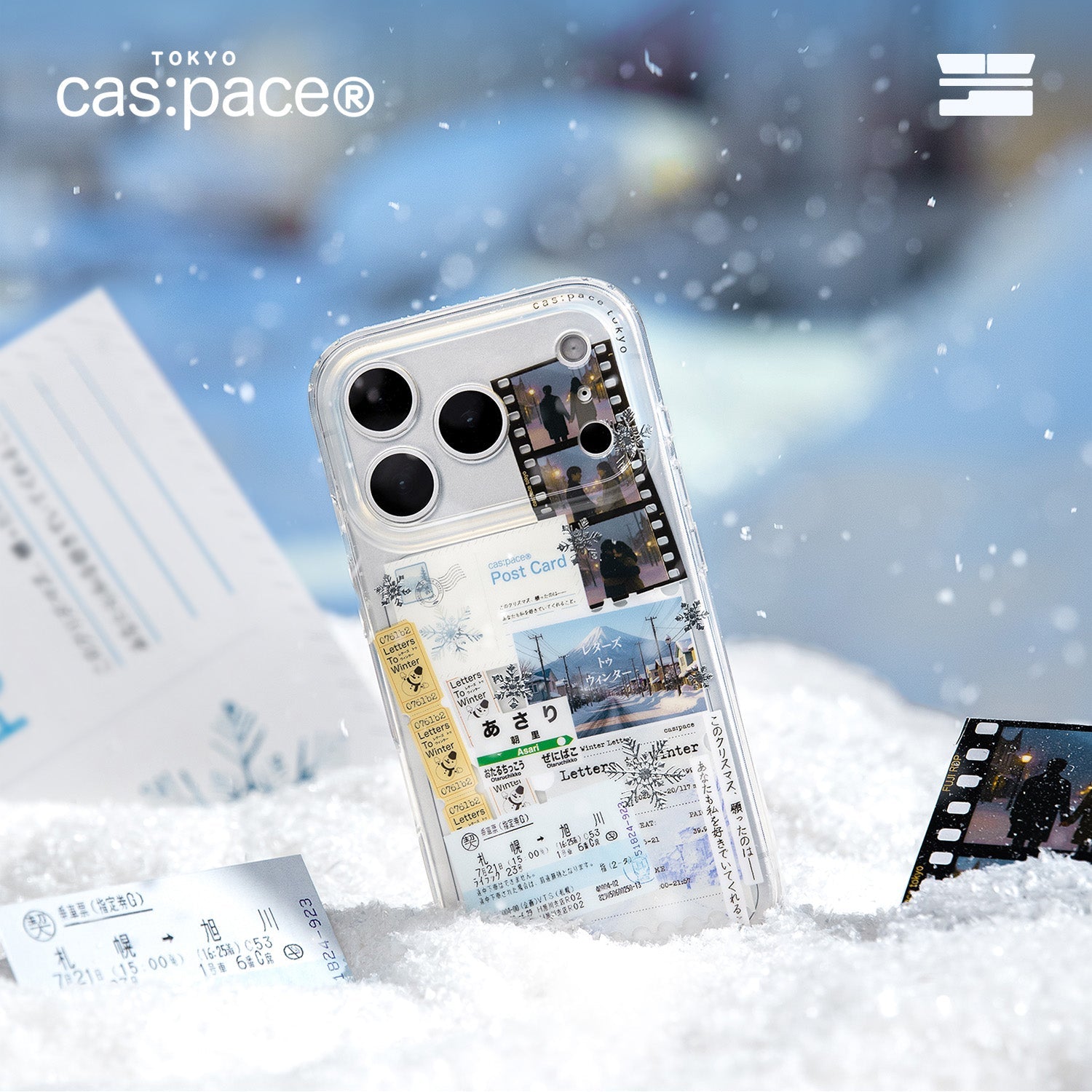 cas:pace 25A/W MagSafe対応「winter love story」携帯ケース - cas:pace 殼空間