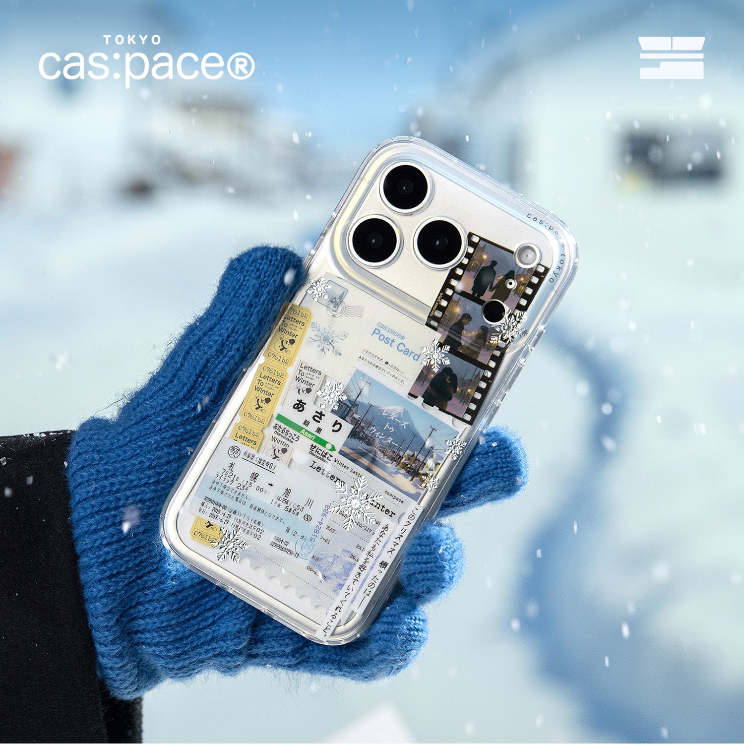 cas:pace 25A/W MagSafe対応「winter love story」携帯ケース - cas:pace 殼空間