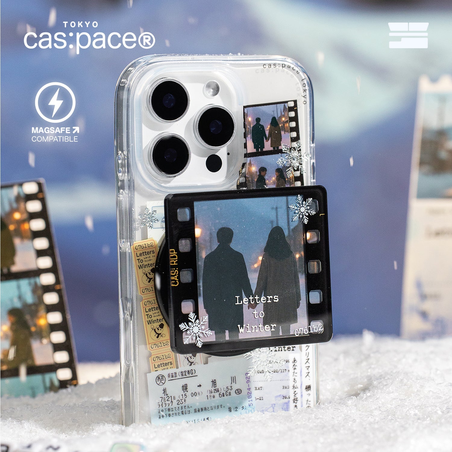 cas:pace 25A/W MagSafe対応「winter love story」携帯ケース - cas:pace 殼空間