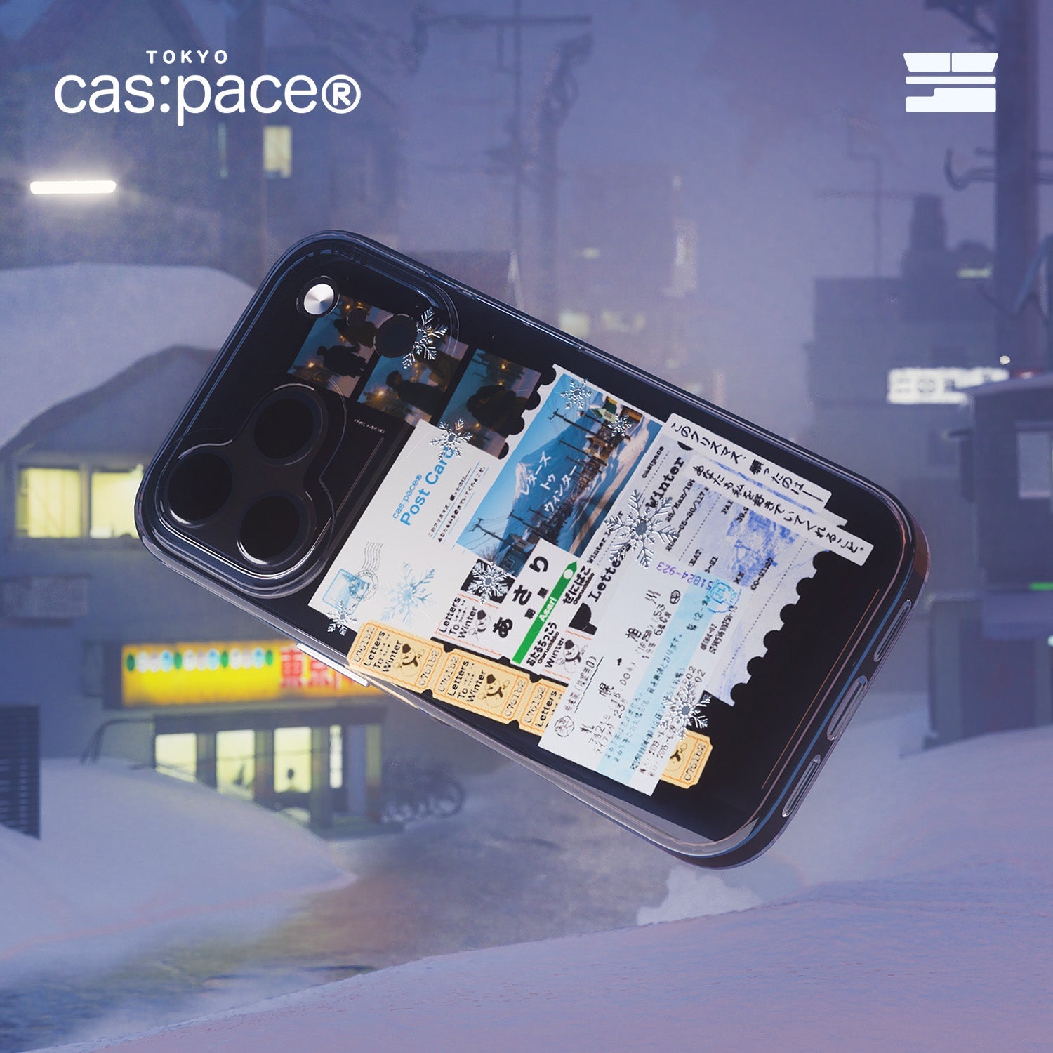cas:pace 25A/W MagSafe対応「winter love story」携帯ケース - cas:pace 殼空間