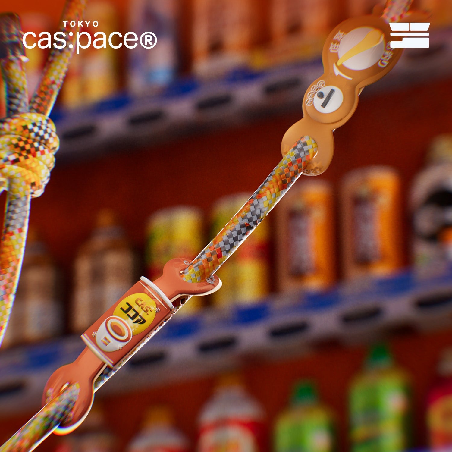 cas:pace 25A/W「自動販売機4.0」携帯ストラップ - cas:pace 殼空間