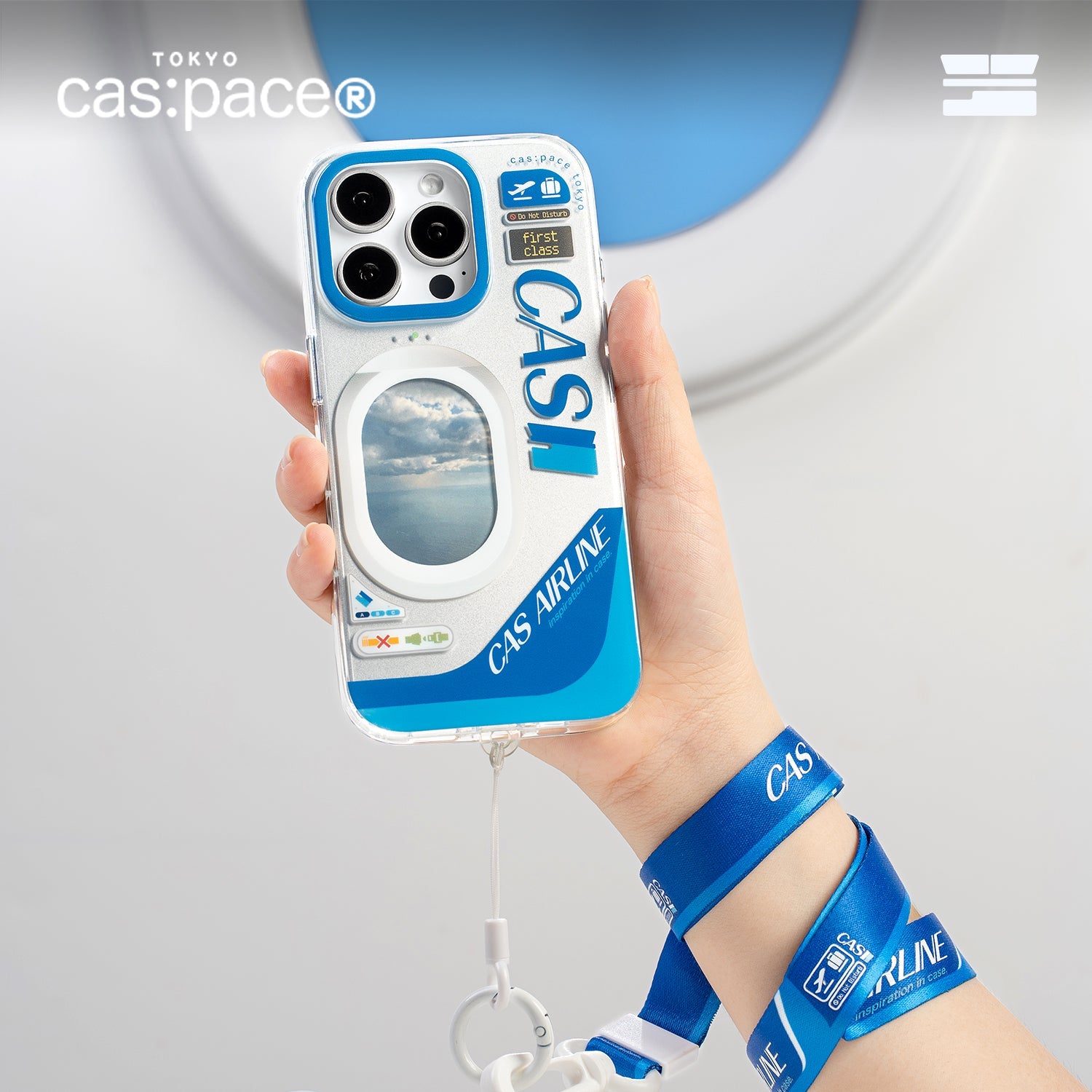 cas:pace 25A/W「cas:airline」携帯ストラップ - cas:pace 殼空間