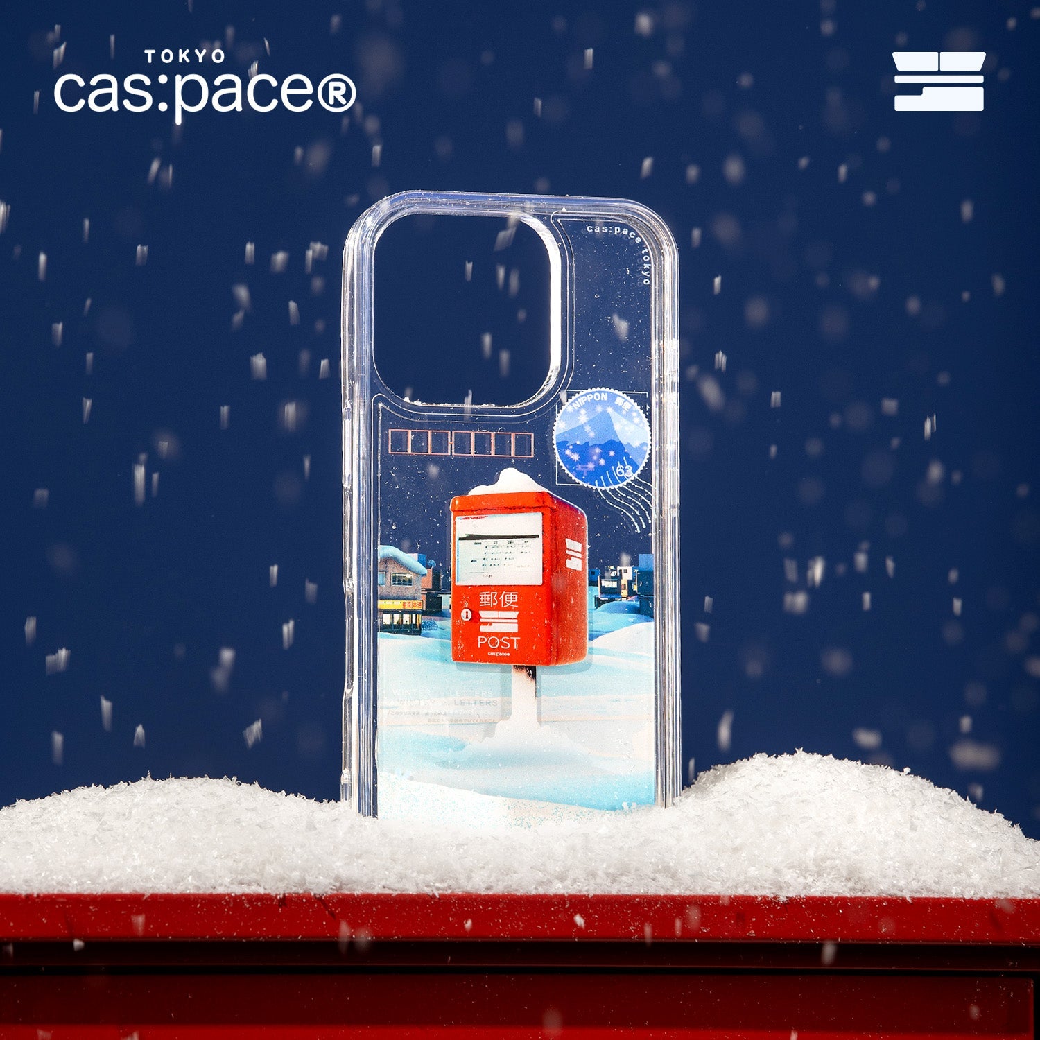 cas:pace 25A/W「letters to winter」流砂携帯ケース - cas:pace 殼空間