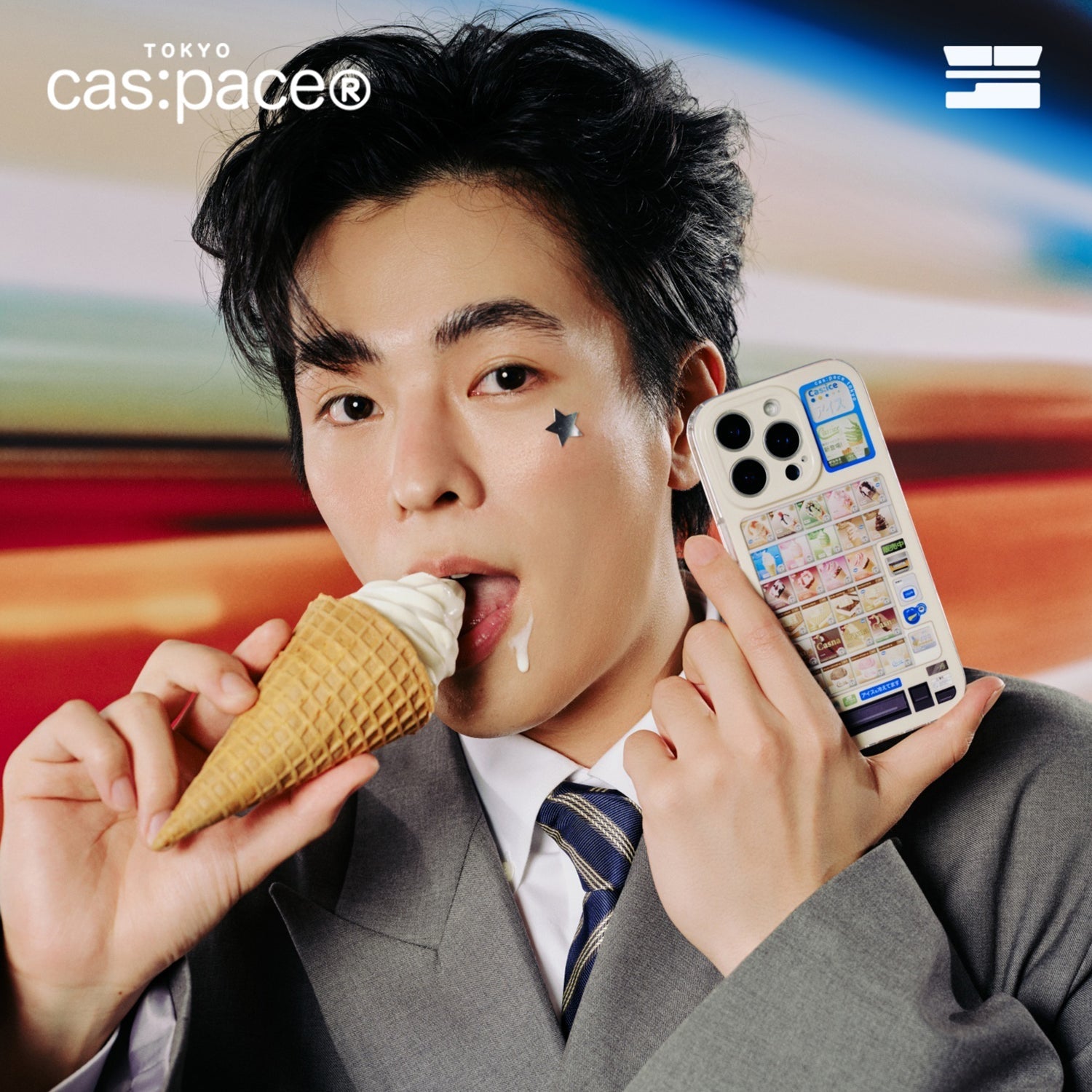 cas:pace 25S/S 「アイス自動販売機」携帯ケース - cas:pace 殼空間