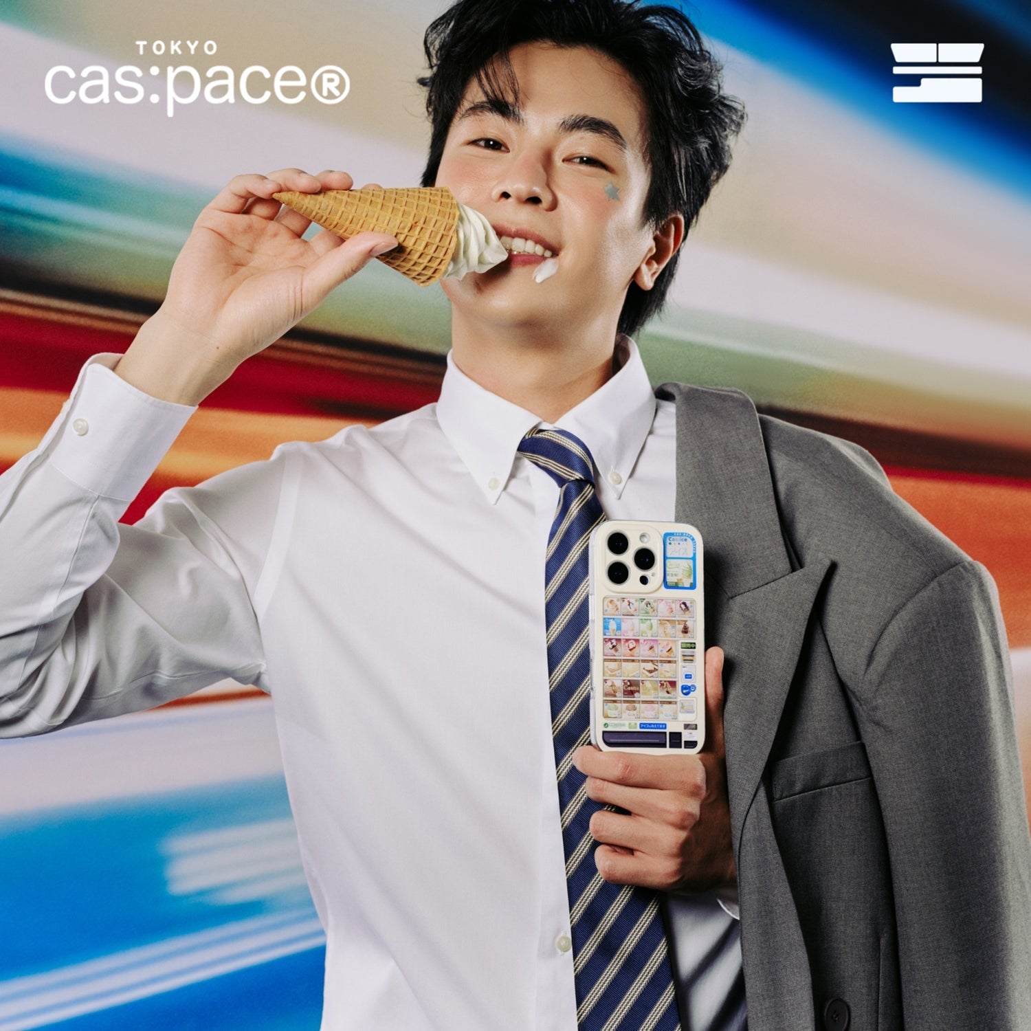 cas:pace 25S/S 「アイス自動販売機」携帯ケース - cas:pace 殼空間