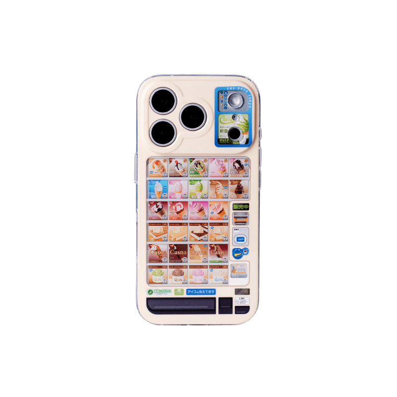 cas:pace 25S/S 「アイスクリーム自動販売機」携帯ケース - cas:pace 殼空間