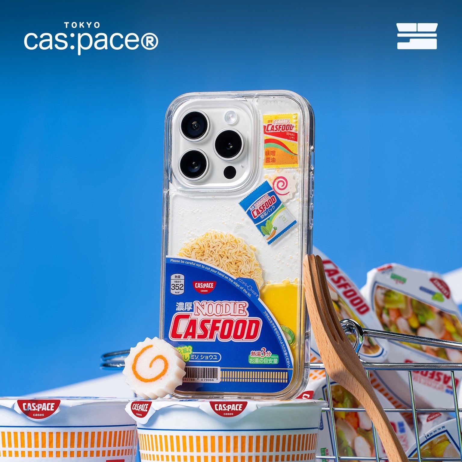cas:pace 25S/S 「cas:food」携帯ケース - cas:pace 殼空間