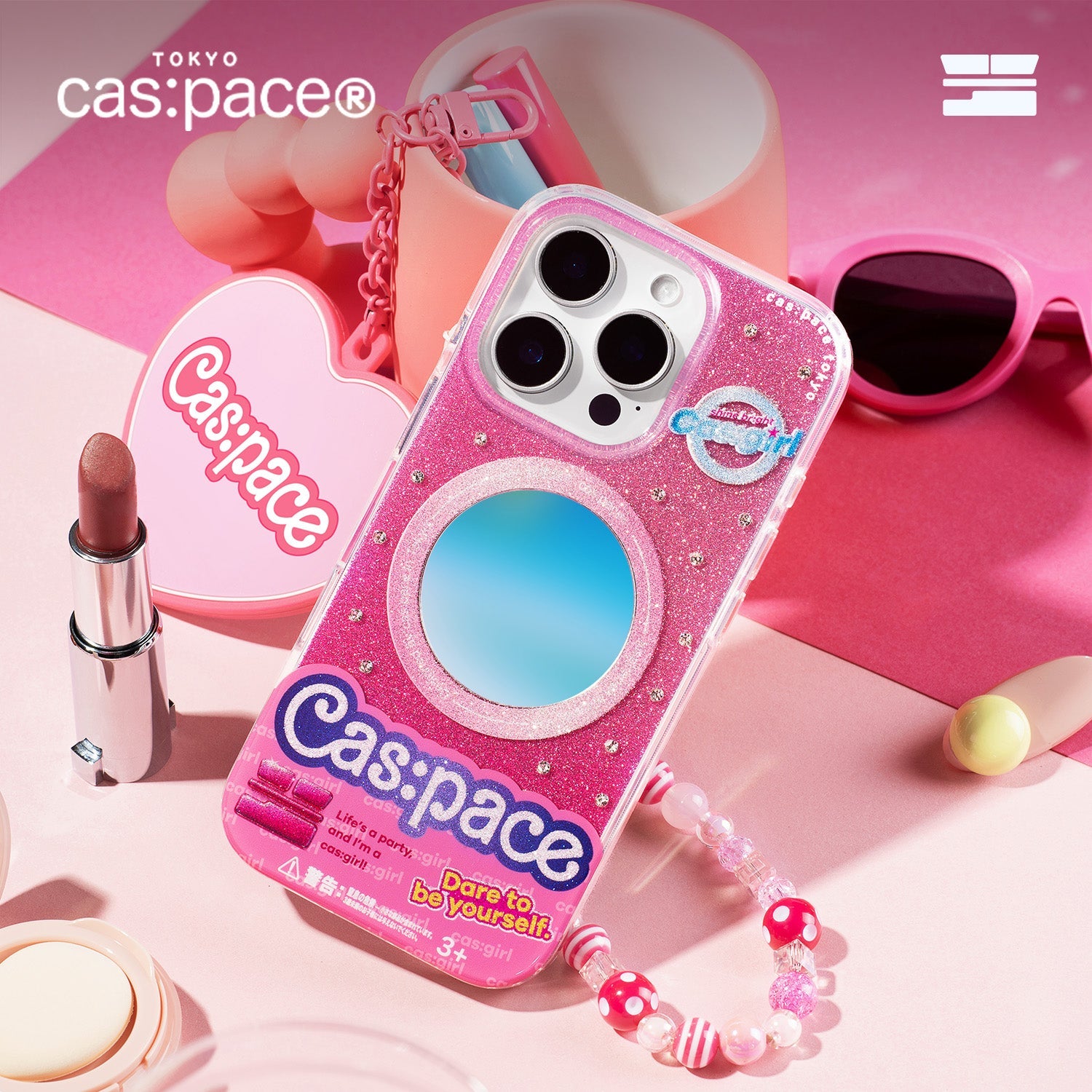 cas:pace 25S/S 「cas:girl」携帯ストラップ - cas:pace 殼空間