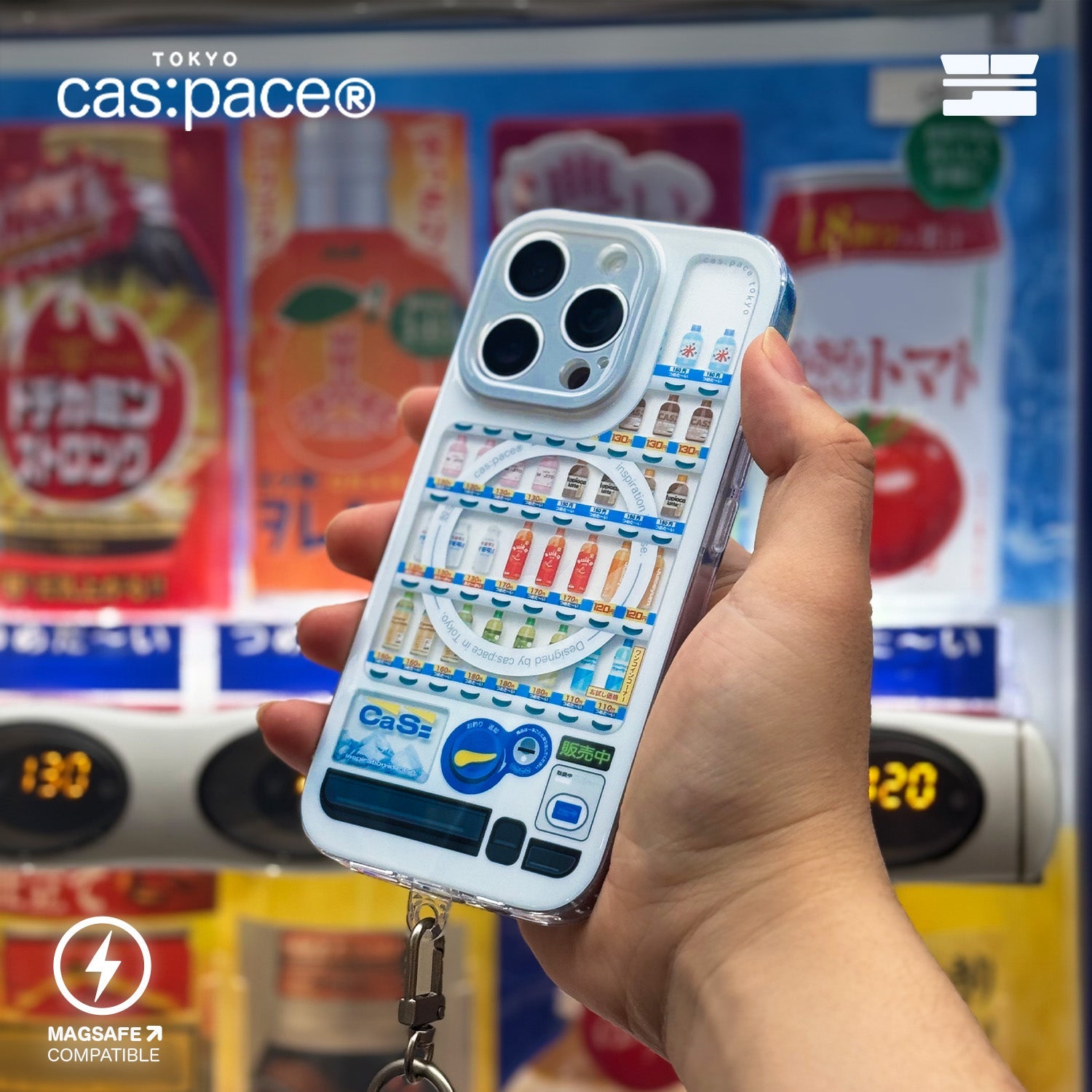 cas:pace 25S/S MagSafe compatible "vending machine" phone case cas:pace 25S/S MagSafe compatible "vending machine" phone case