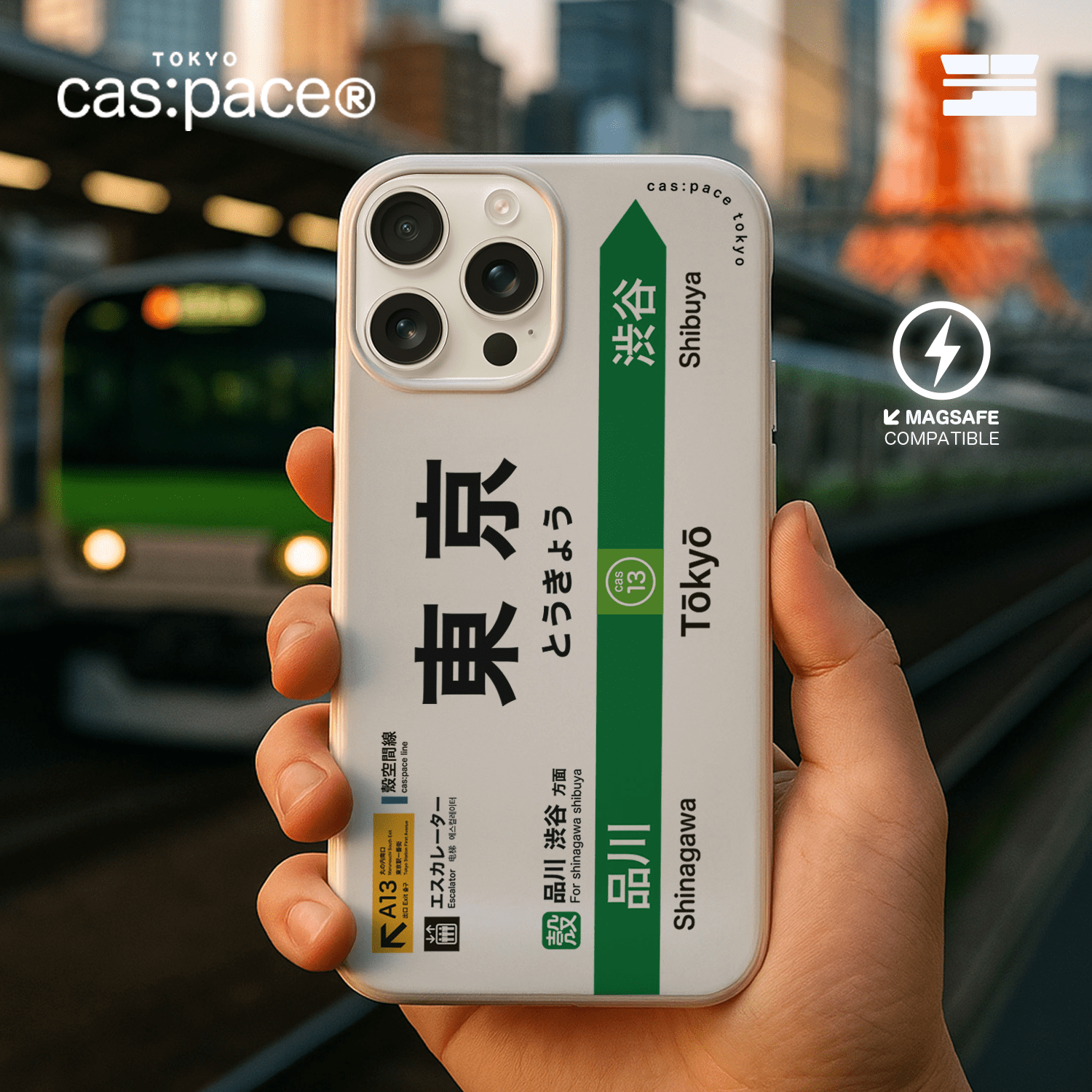 cas:pace 25S/S MagSafe対応「東京」携帯ケース - cas:pace 殼空間