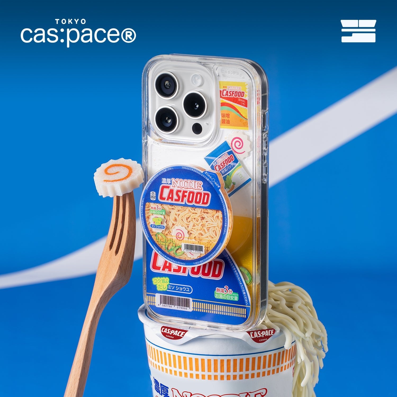 cas:pace 25S/S MagSafe対応「cas:food」携帯ホルダー - cas:pace 殼空間