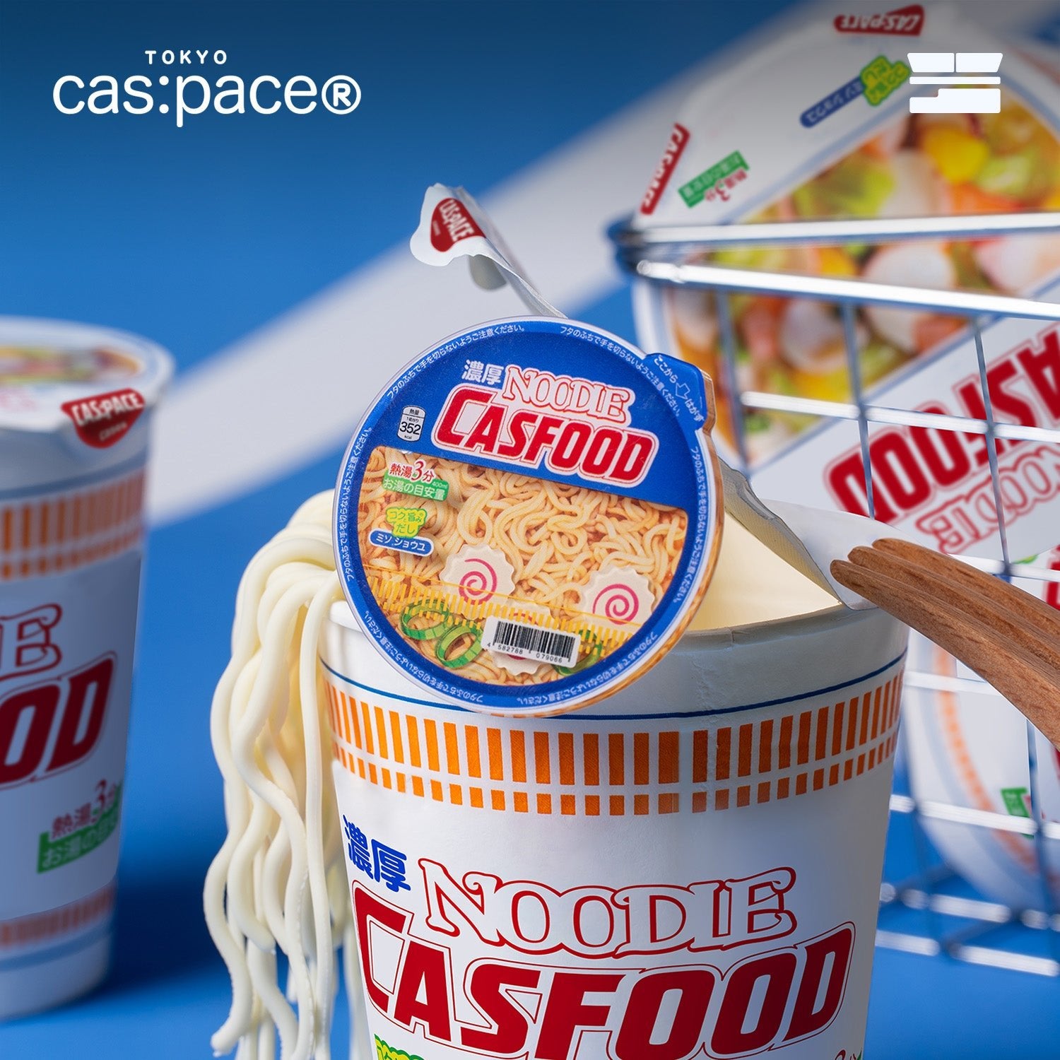 cas:pace 25S/S MagSafe対応「cas:food」携帯ホルダー - cas:pace 殼空間