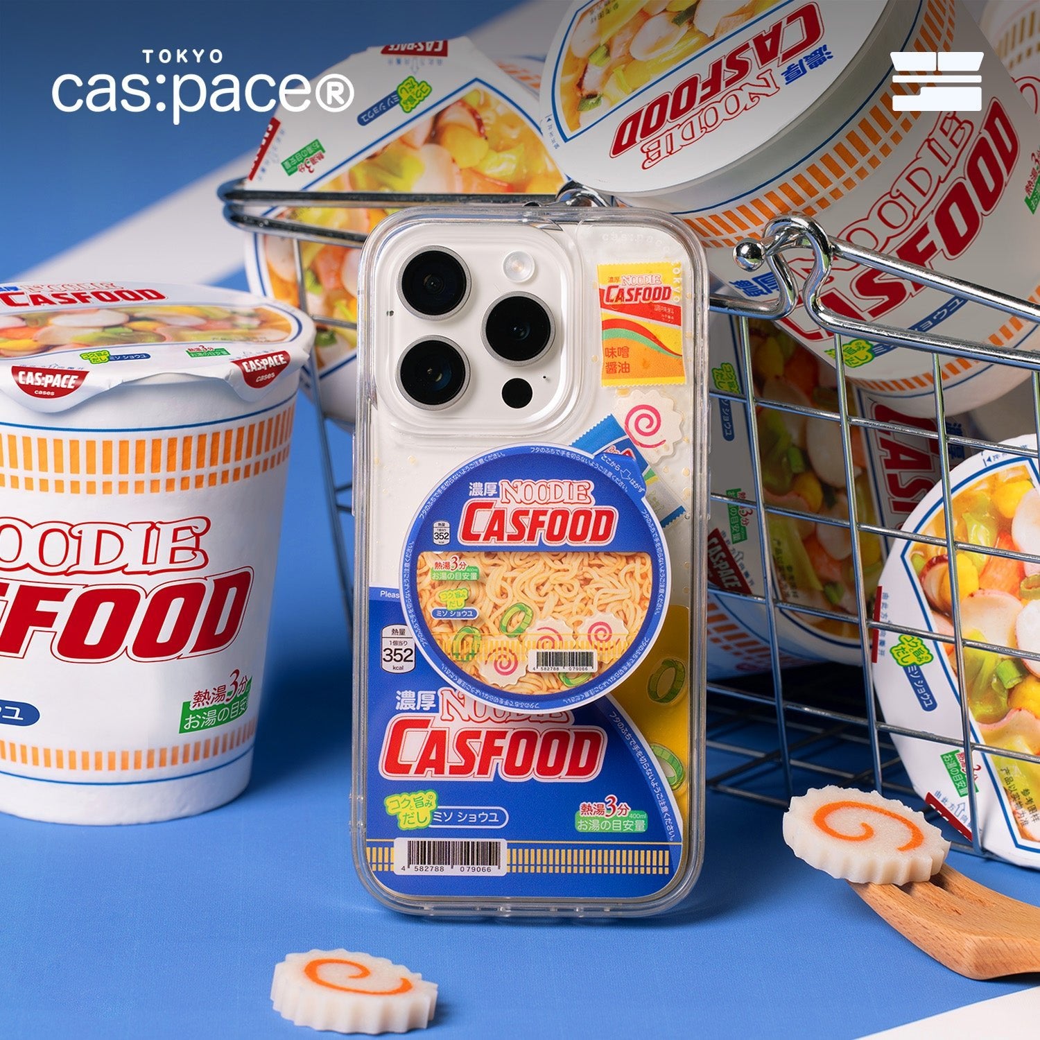 cas:pace 25S/S MagSafe対応「cas:food」携帯ホルダー - cas:pace 殼空間