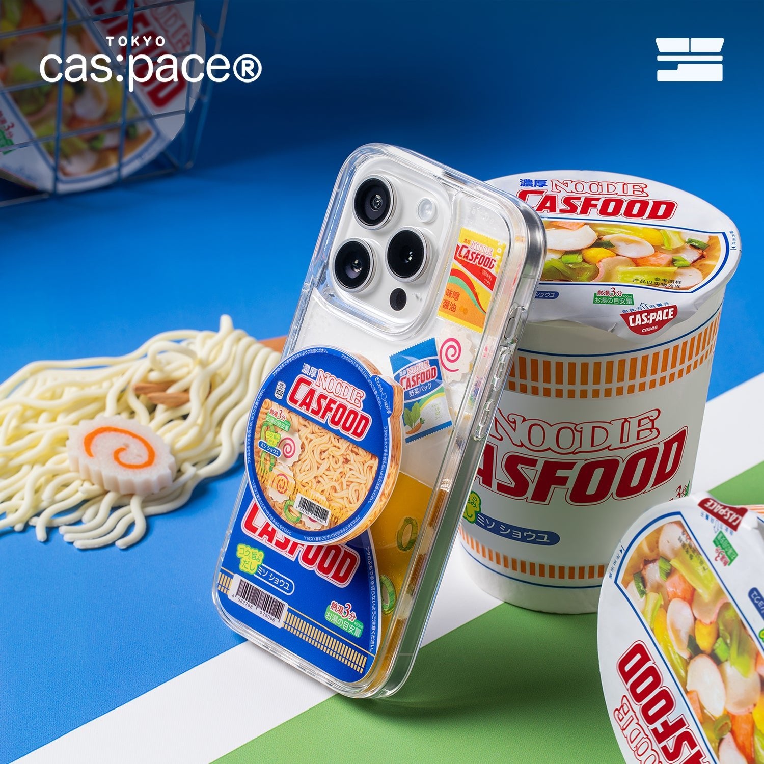 cas:pace 25S/S MagSafe対応「cas:food」携帯ホルダー - cas:pace 殼空間