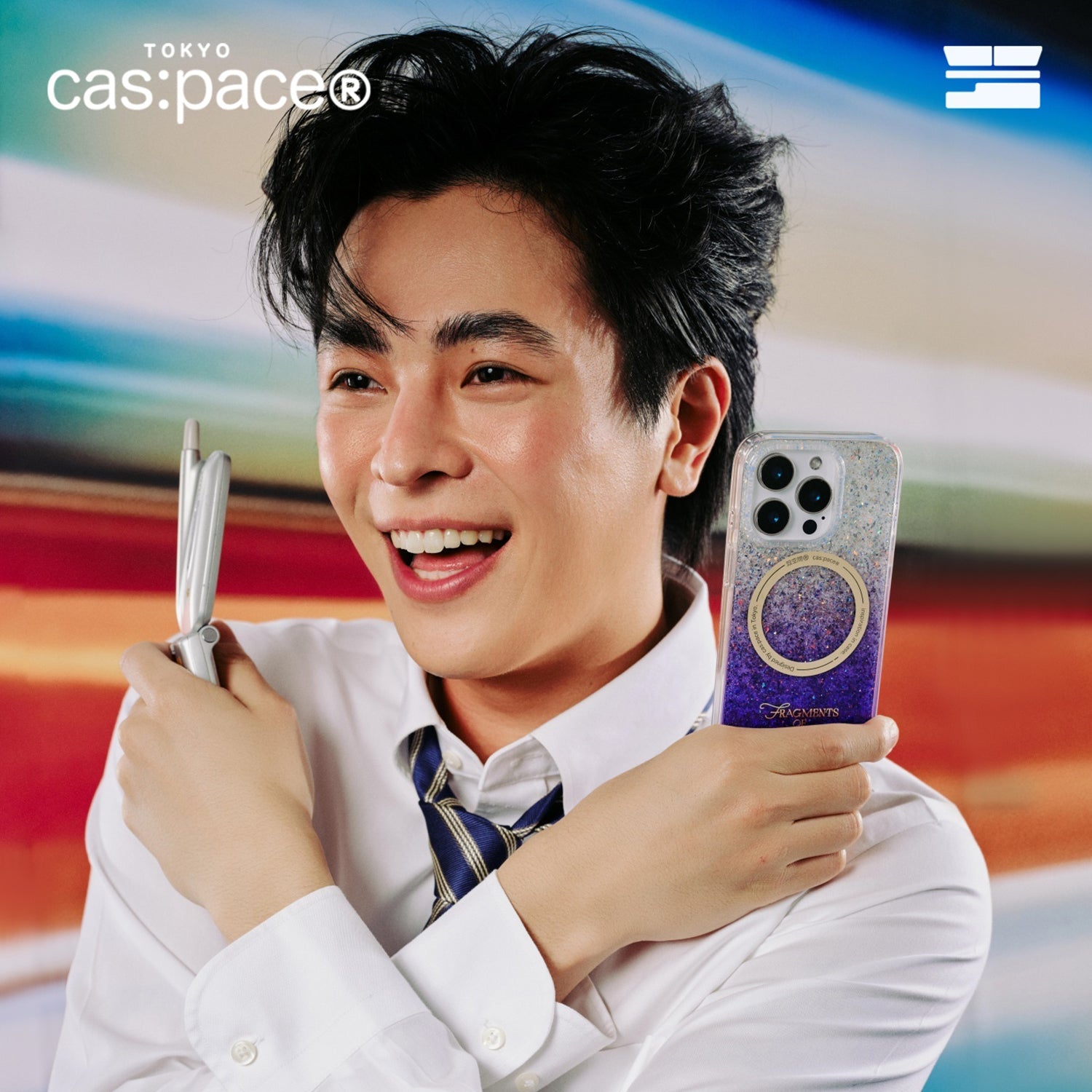 cas:pace 25S/S MagSafe対応「fragments of summer」携帯ケース - cas:pace 殼空間