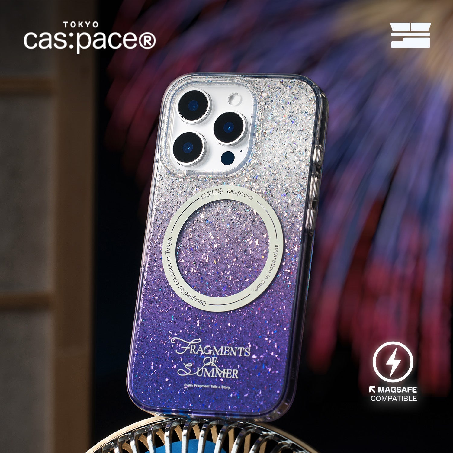 cas:pace 25S/S MagSafe対応「fragments of summer」携帯ケース - cas:pace 殼空間