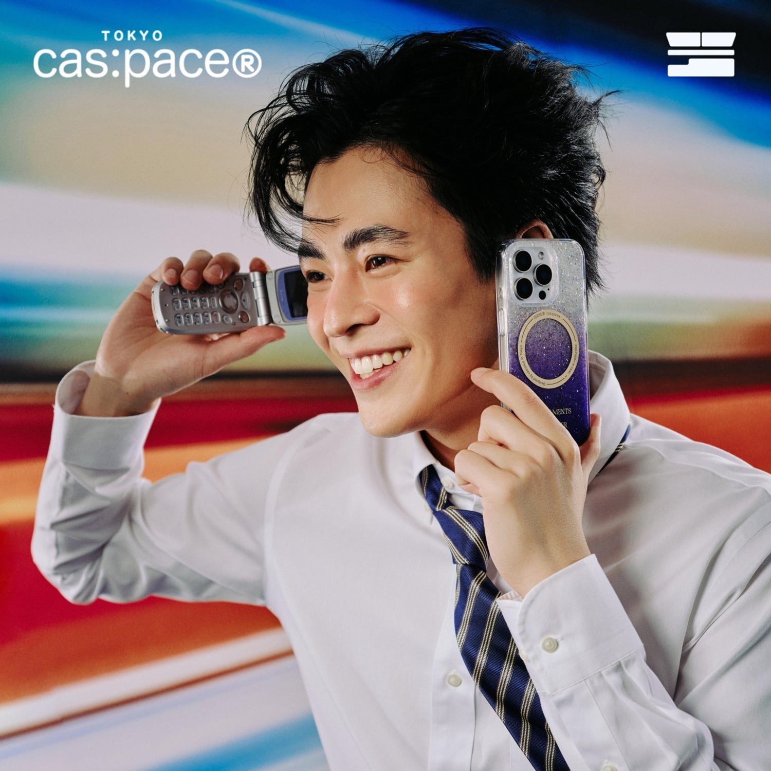 cas:pace 25S/S MagSafe対応「fragments of summer」携帯ケース - cas:pace 殼空間