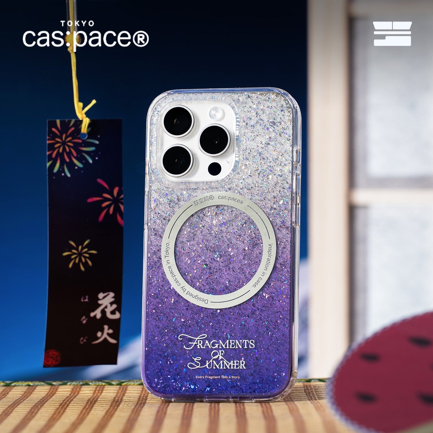 cas:pace 25S/S MagSafe対応「fragments of summer」携帯ケース - cas:pace 殼空間