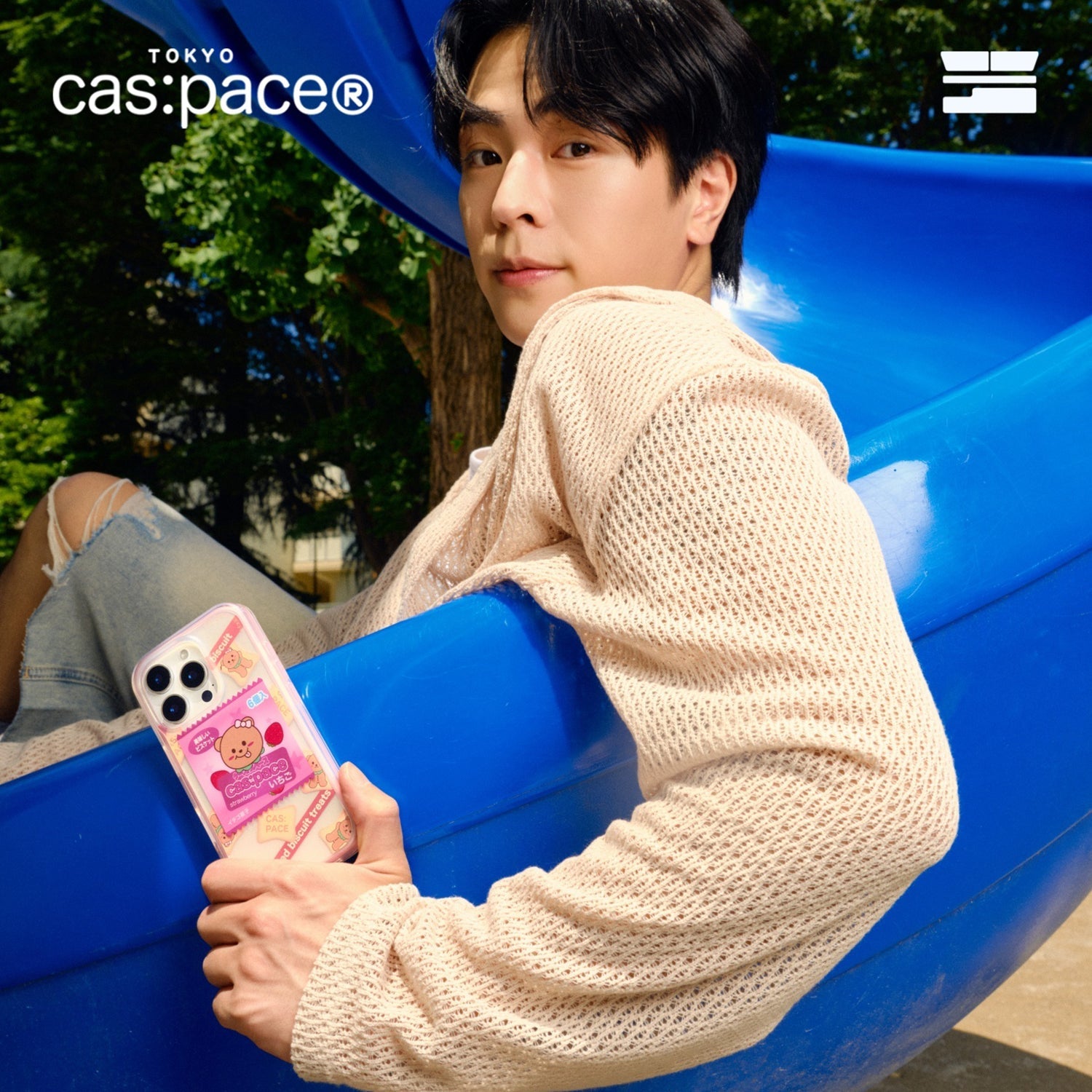 cas:pace 25S/S MagSafe対応「strawberry biscuit」携帯ケース - cas:pace 殼空間